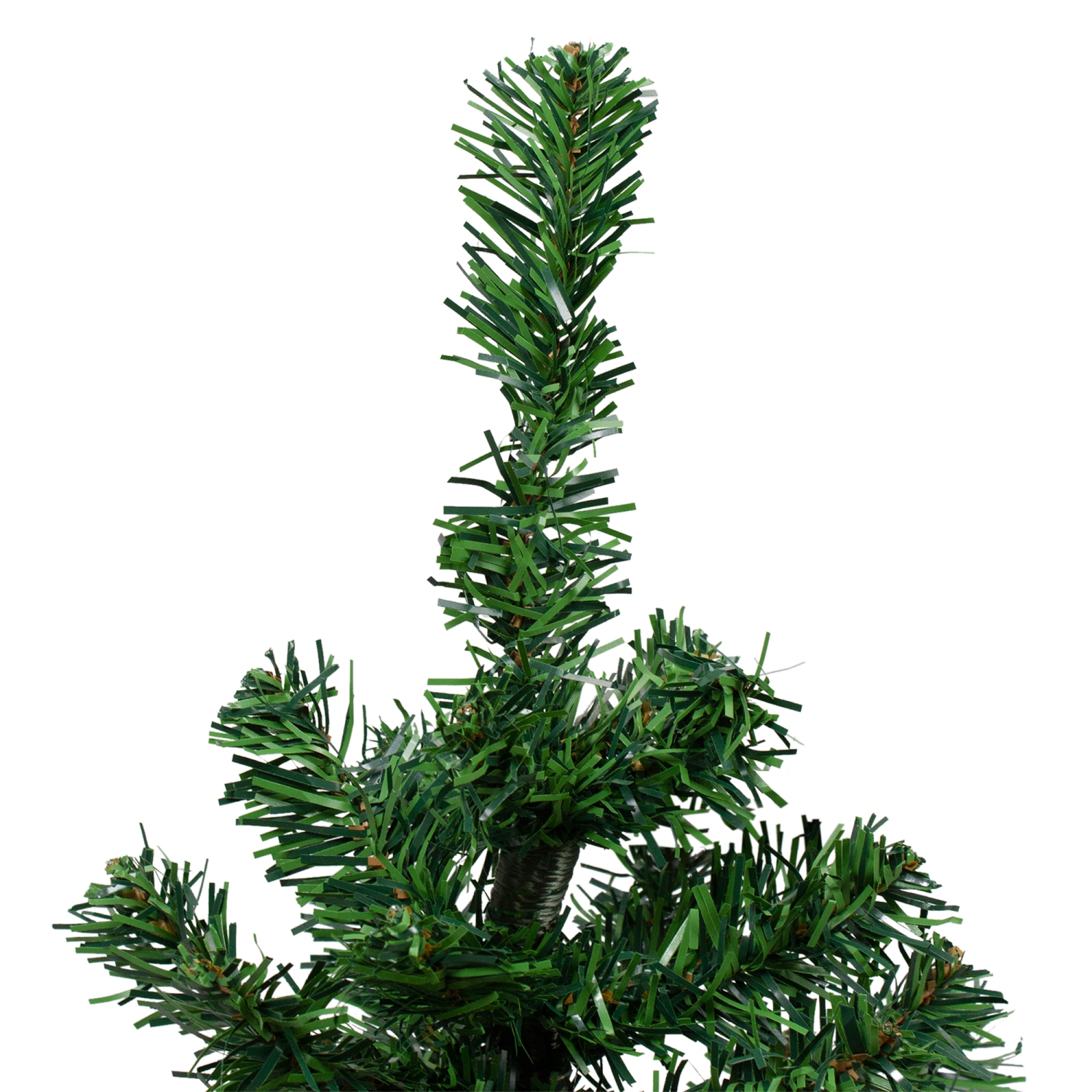 2' Medium Two-Tone Mixed Green Pine Artificial Christmas Tree - Unlit