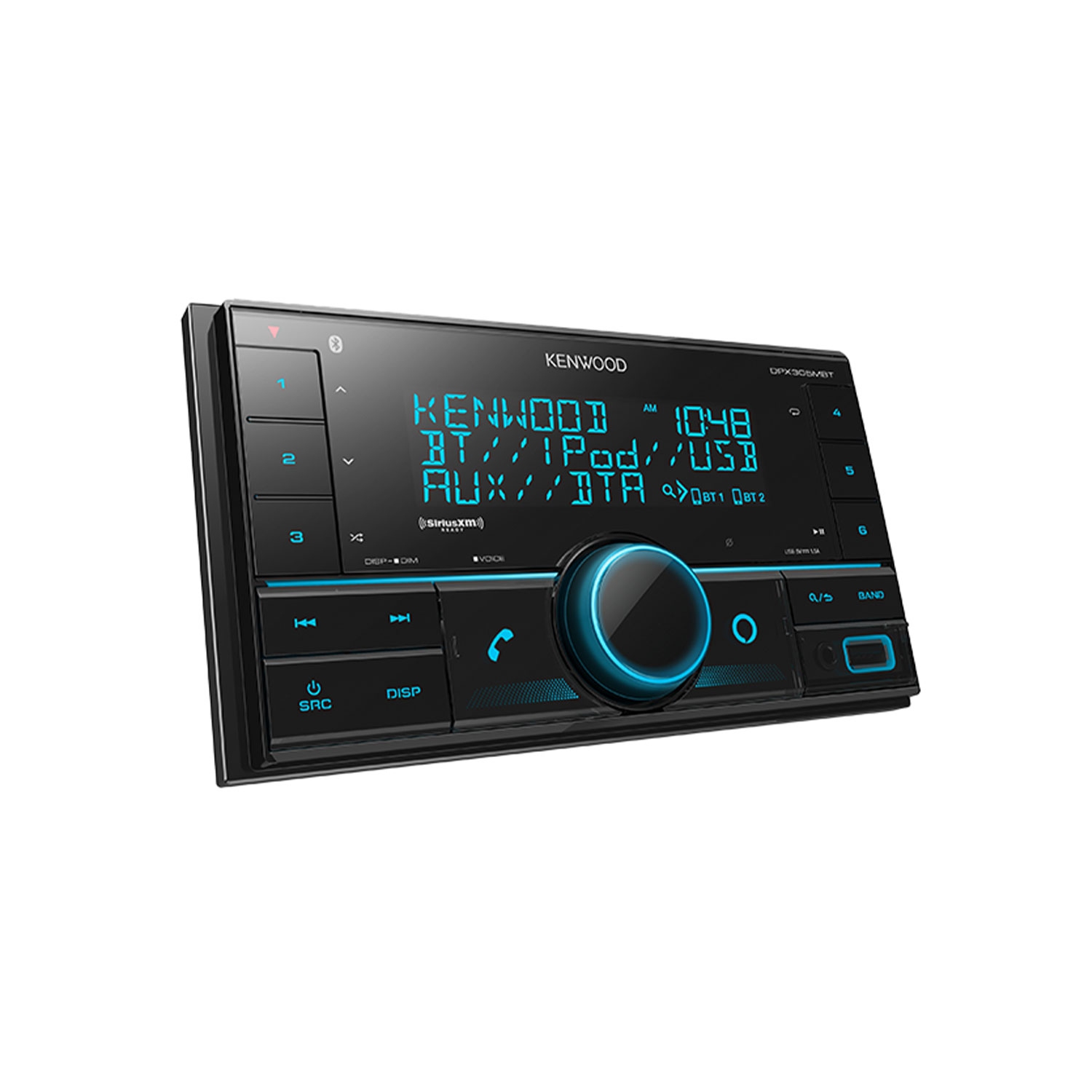Récepteur multimédia numérique à double DIN avec Bluetooth DPX305MBT de Kenwood
