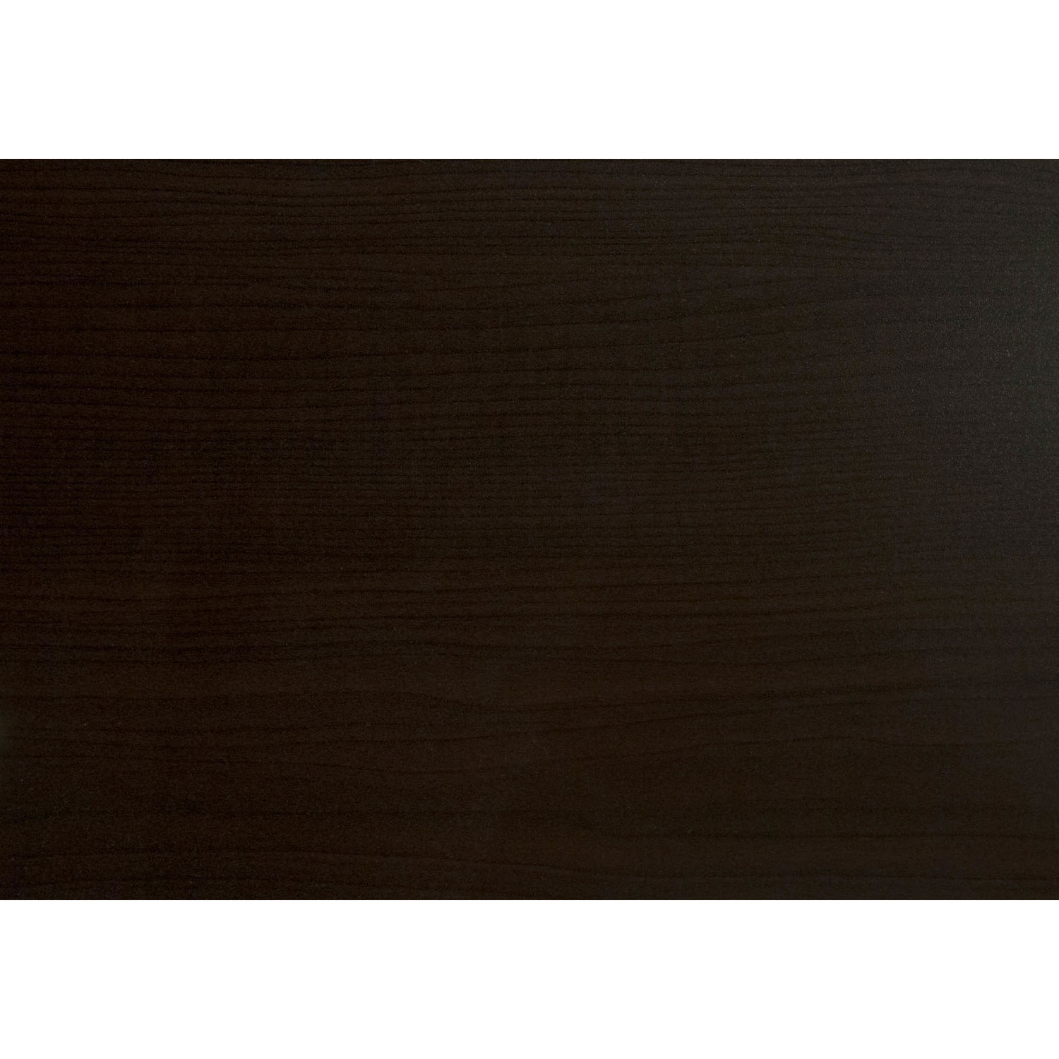 Table d'appoint rectangulaire contemporaine à panneau épais de Monarch - Expresso/Noir