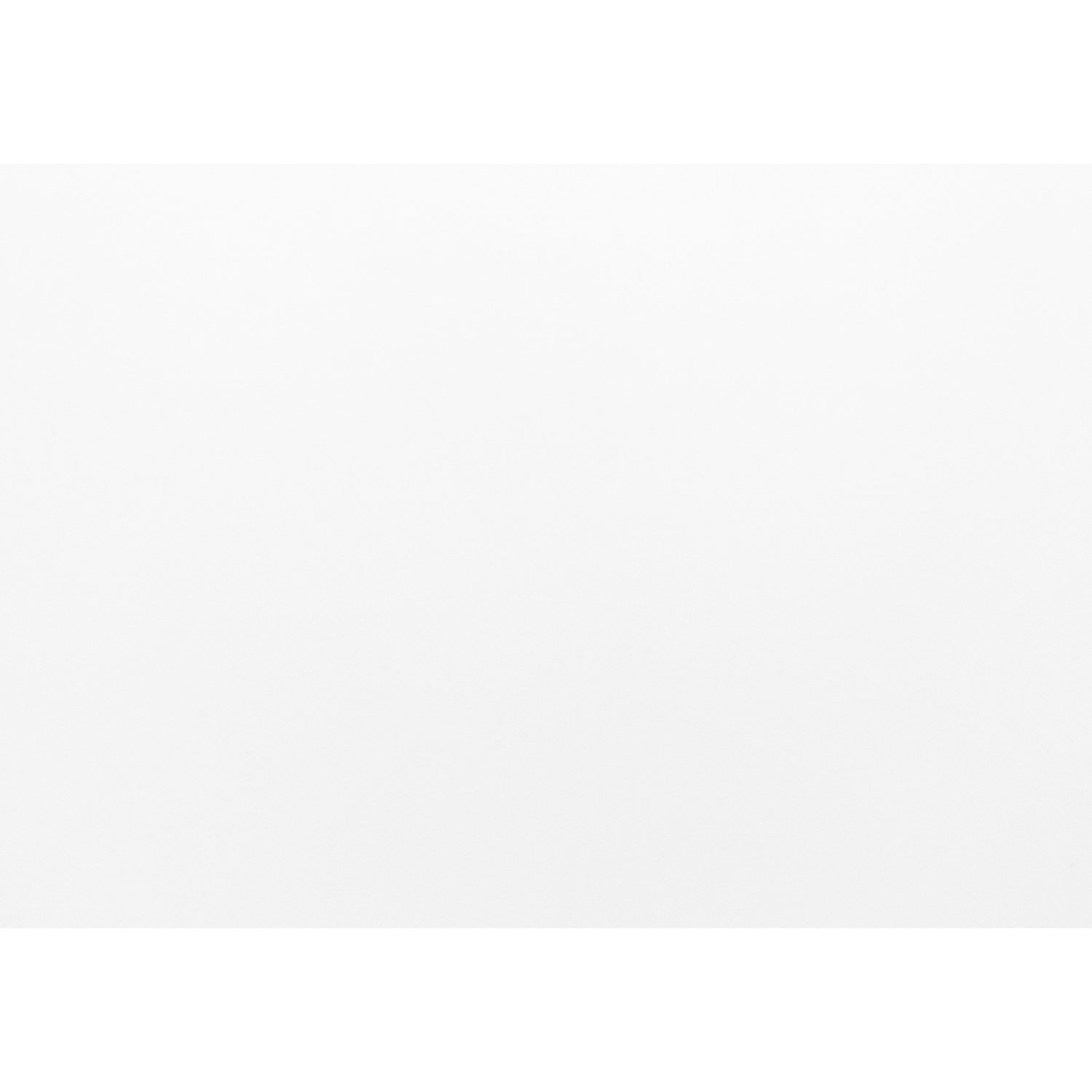 Monarch Thick-Panel Contemporary Rectangular Accent Table - White/Chrome