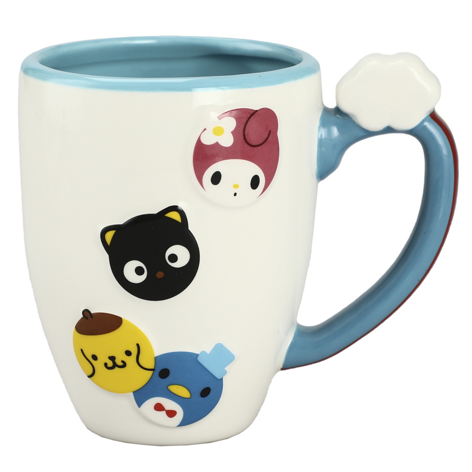 Hello Kitty & Friends Characters Rainbow Sculpted Mug