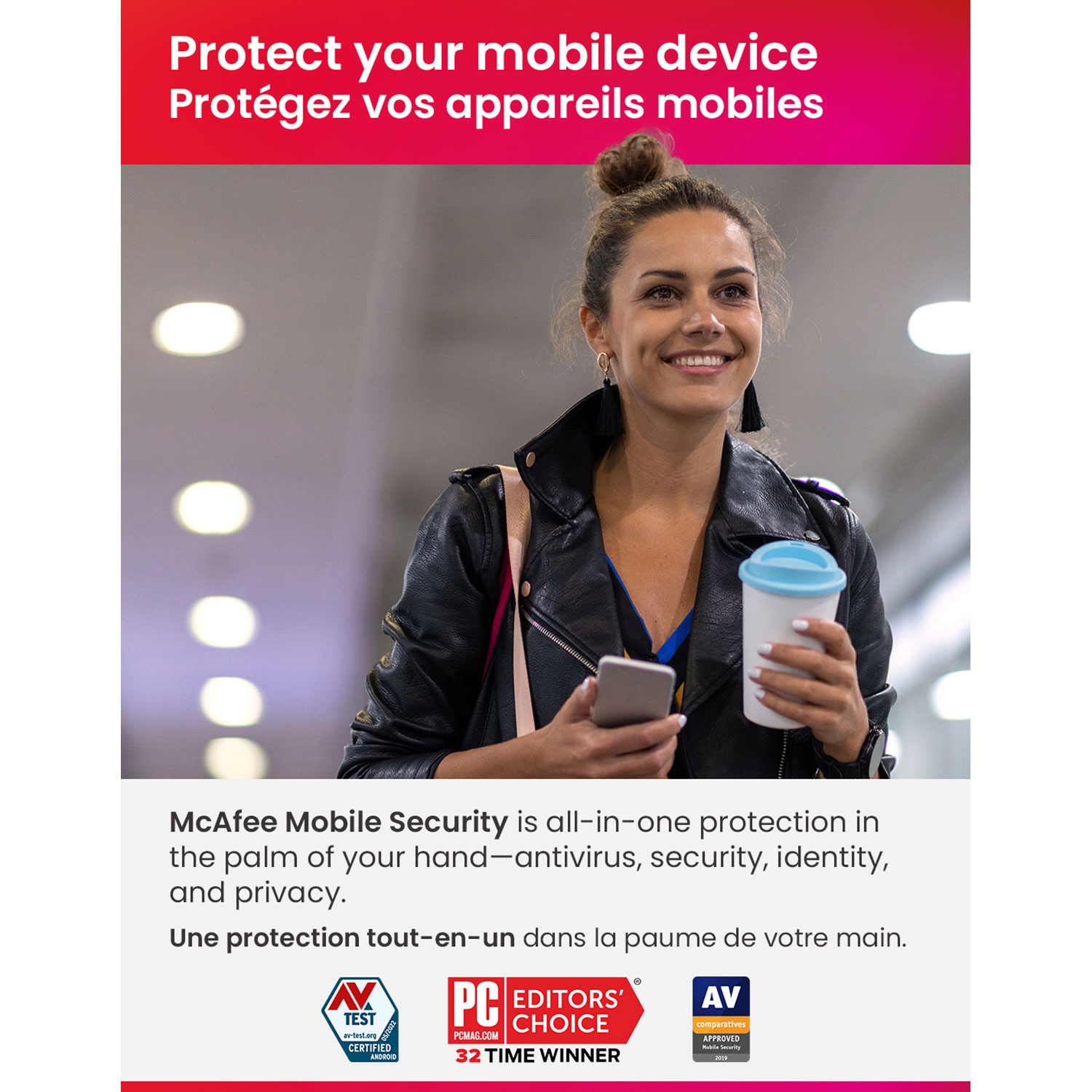 McAfee Mobile Security - 1 Device - 1 Year