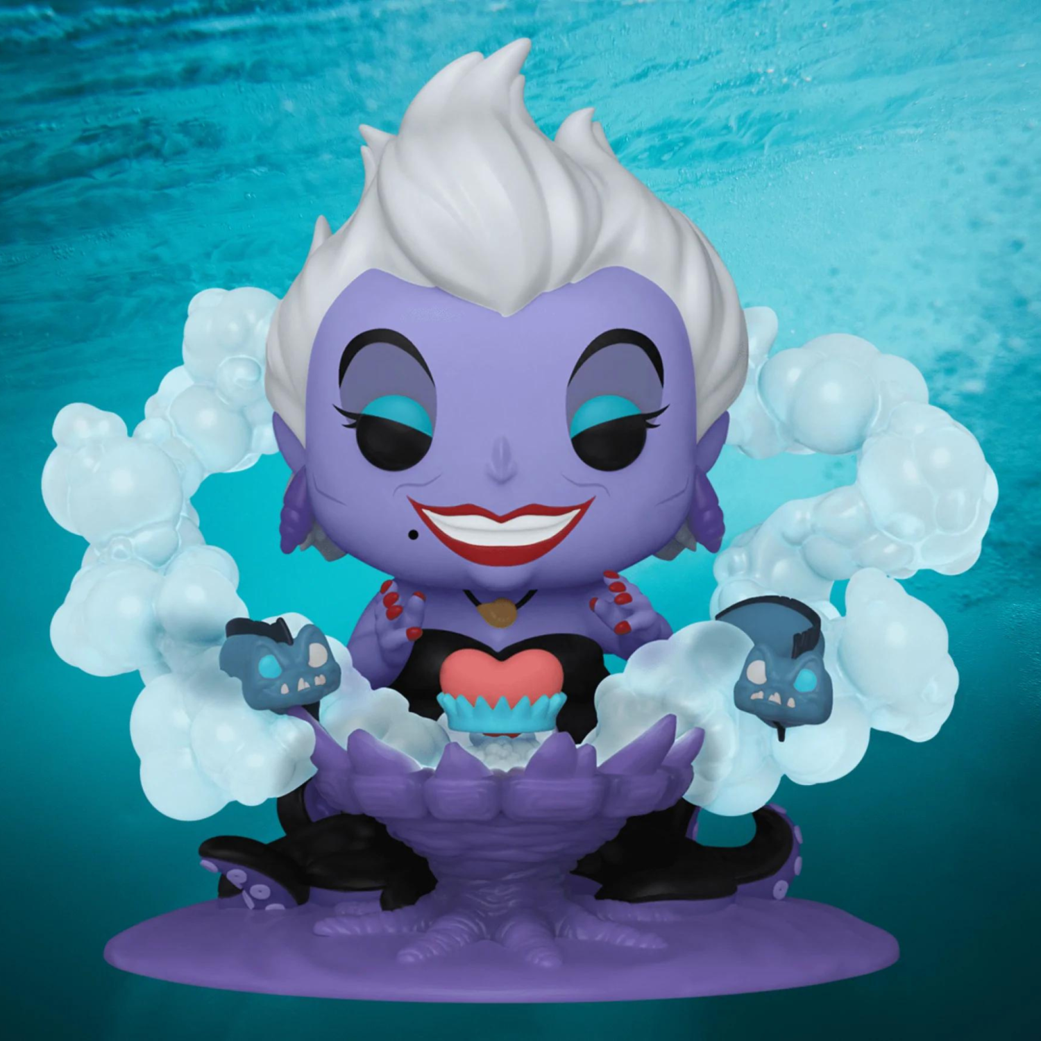 Figurine Pop! De Funko Méchants de Disney Ursula avec Cauldron