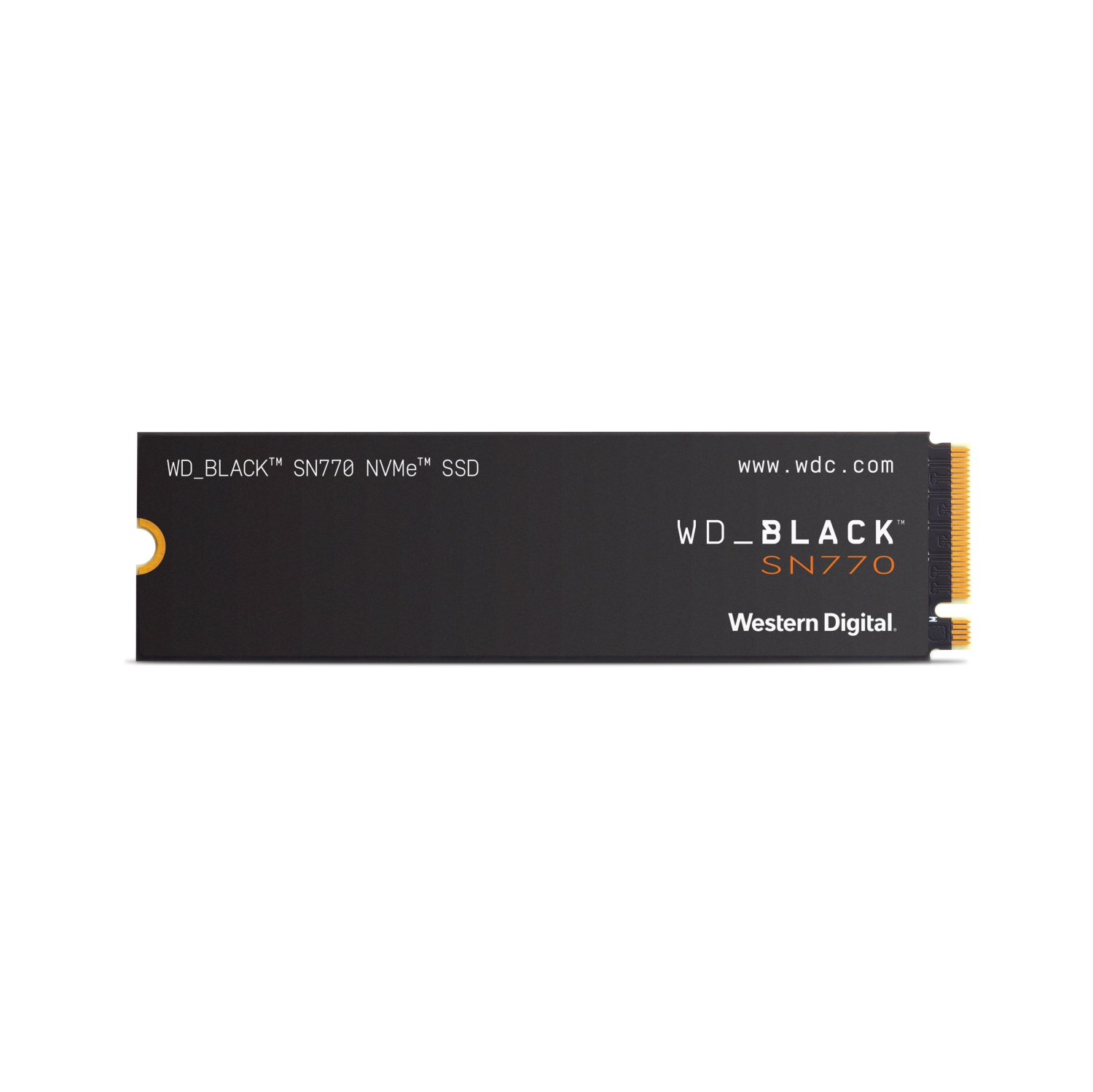 Western Digital WD_BLACK SN770 M.2 2280 500GB PCIe Gen4 16GT/s, up to 4 Lanes Internal Solid State Drive WDS500G3X0E