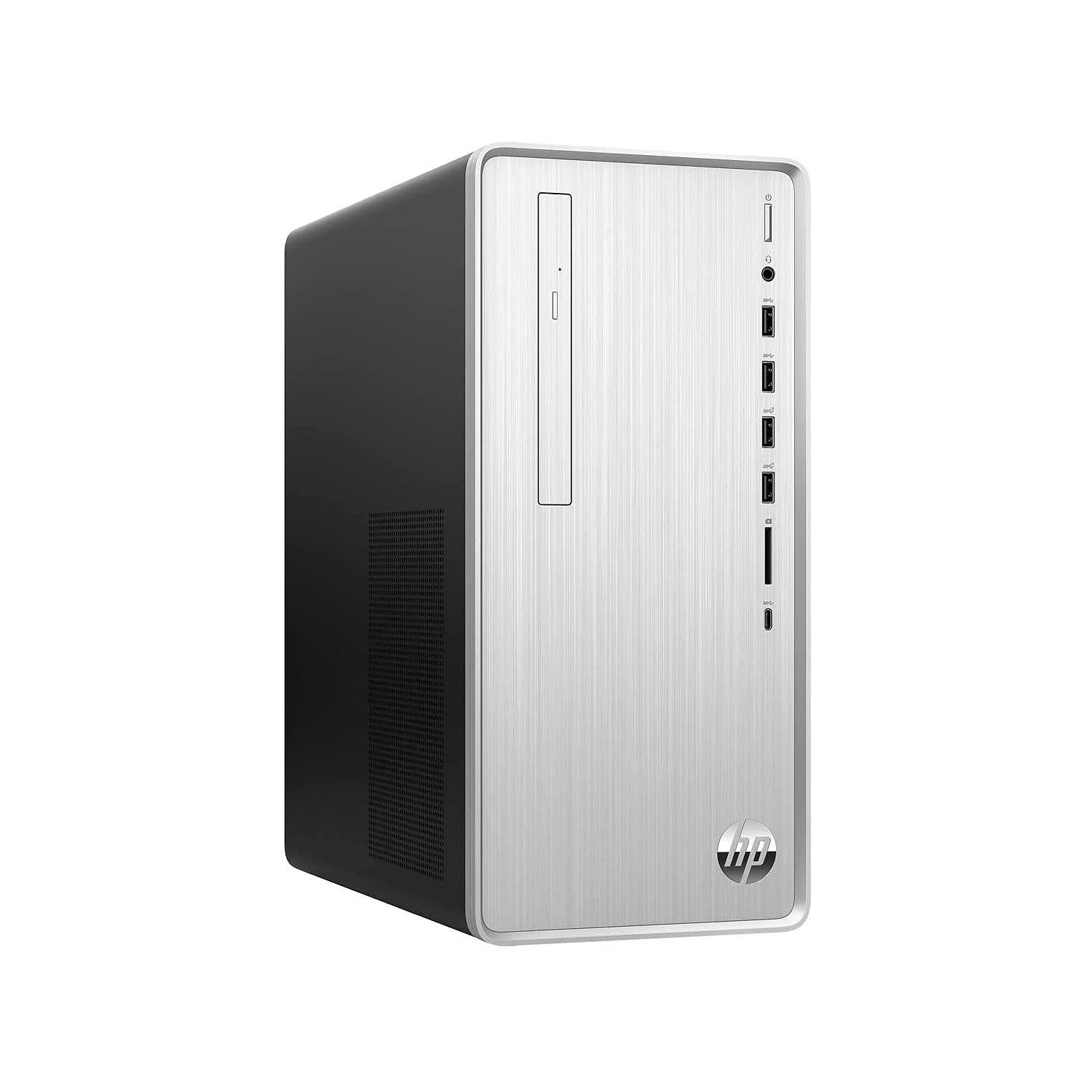 HP Pavilion Desktop Computer, AMD Ryzen 7 4700G 3.6GHz, 16 GB RAM, 512 GB SSD , Windows 10 Home, Dual Display Support, Wireless Computer PC, for Gaming, Study, and Business