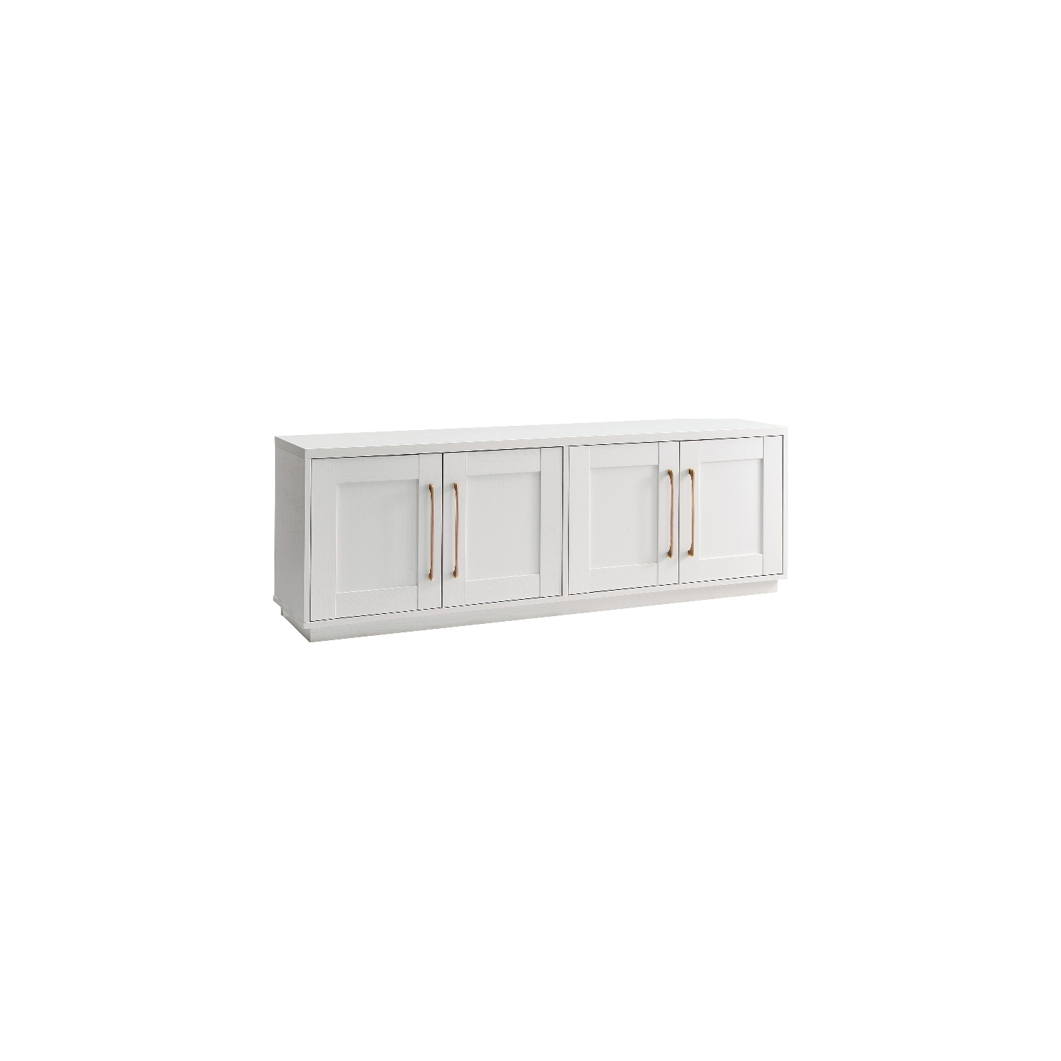 Henn&Hart 68" White TV Stand