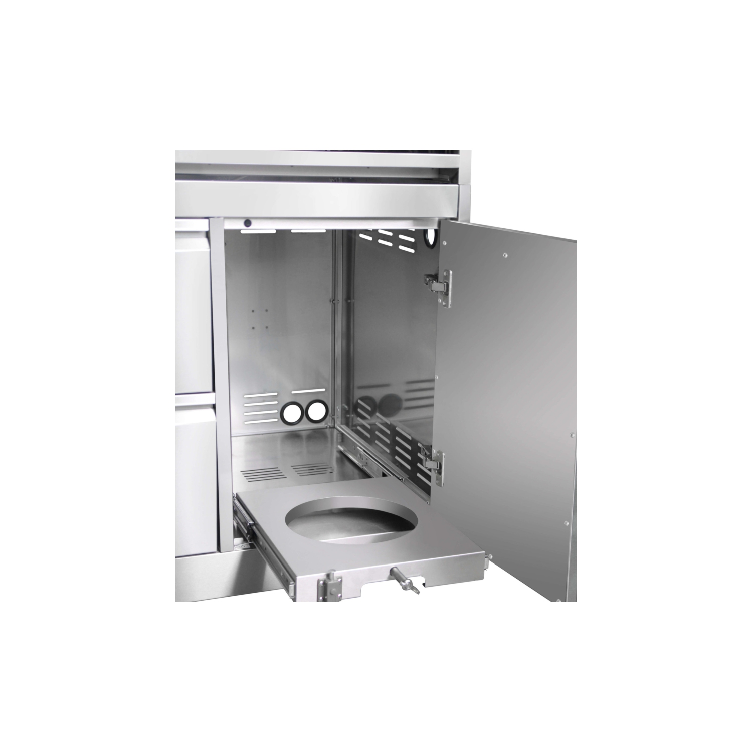 THOR Kitchen Armoire de barbecue extérieure de 32 po en acier inoxydable MK03SS304