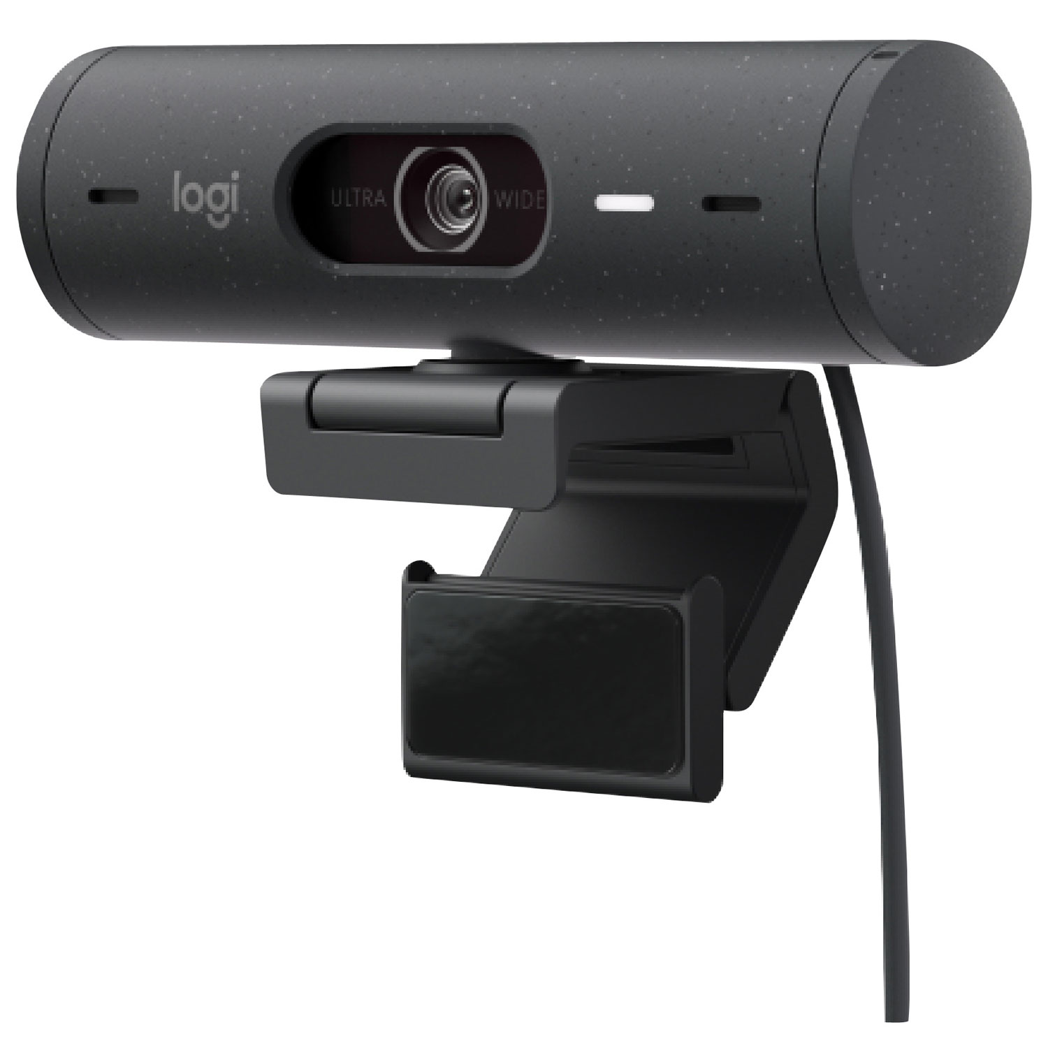 Logitech Brio 500 Full HD 1080p Webcam with Dual Noise Reduction Mic - Graphite
