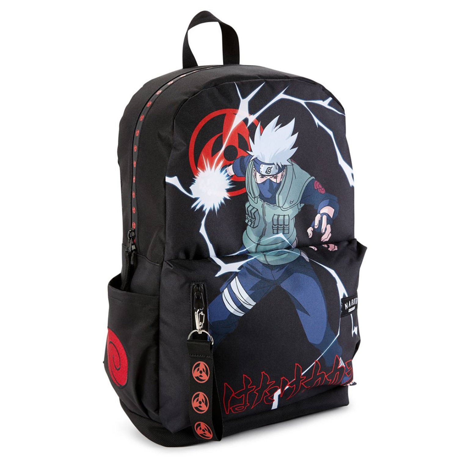 Naruto Shippuden Kakashi Hatake Kanji 19" Backpack
