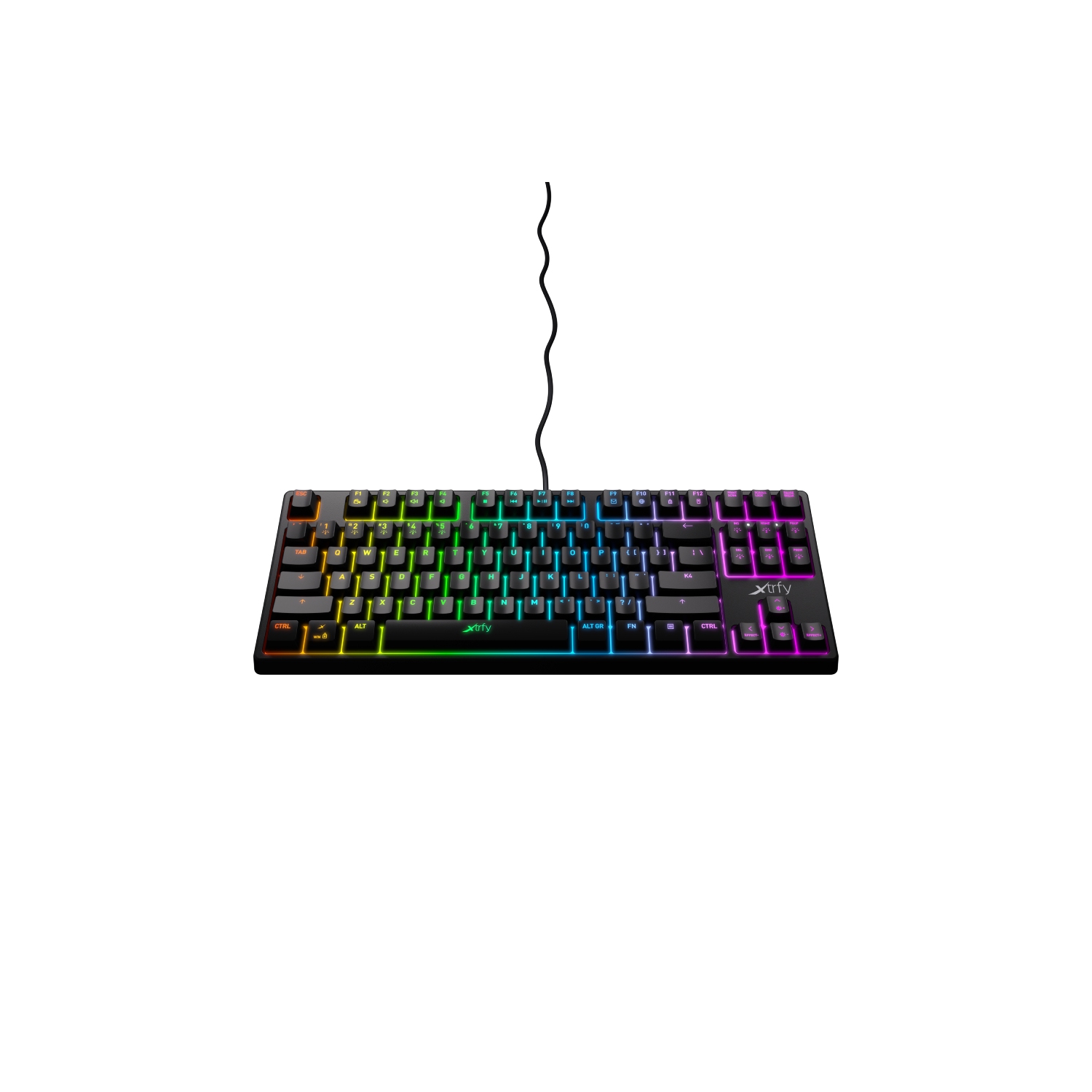 Clavier de jeu TKL K4 de XTRFY - Noir