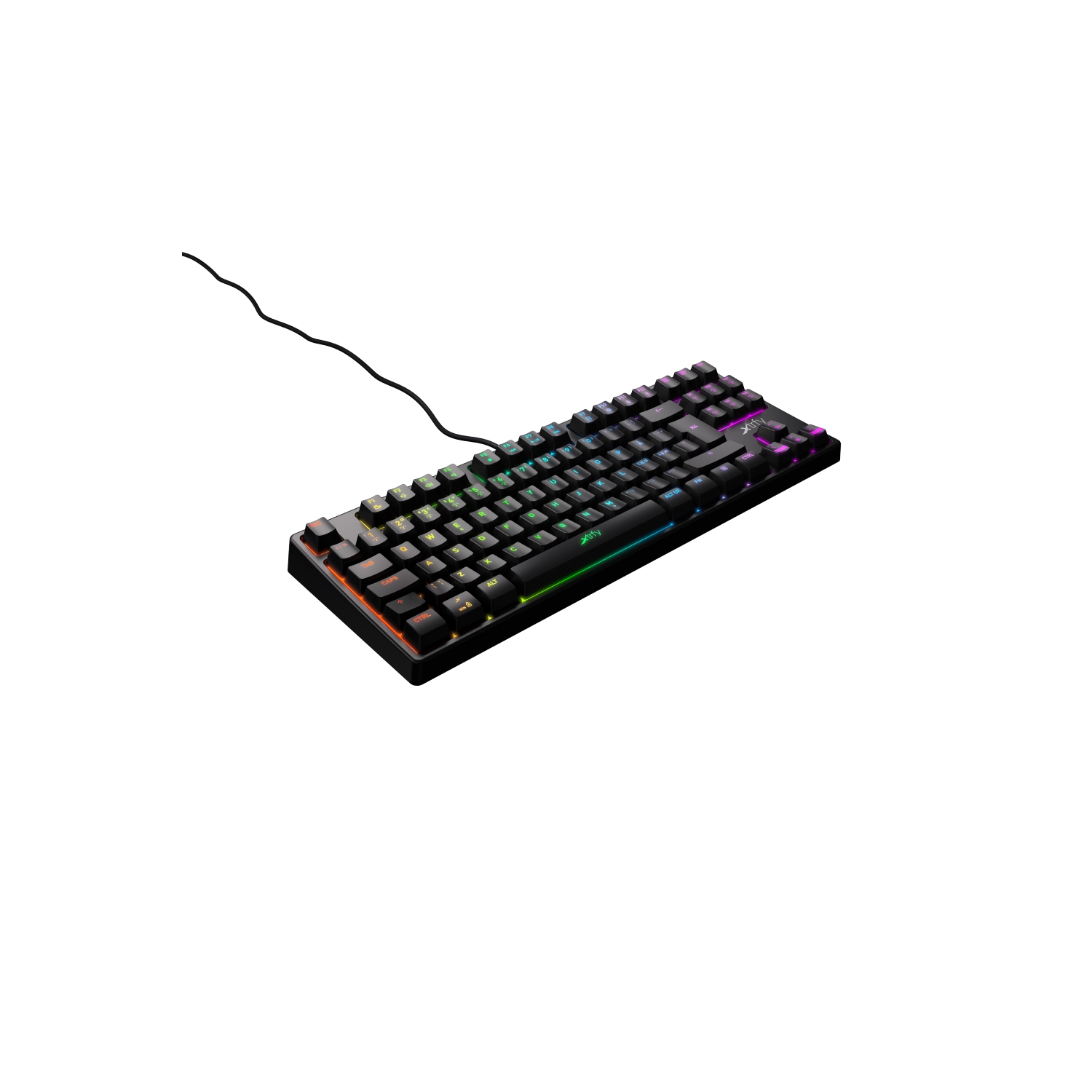 Clavier de jeu TKL K4 de XTRFY - Noir
