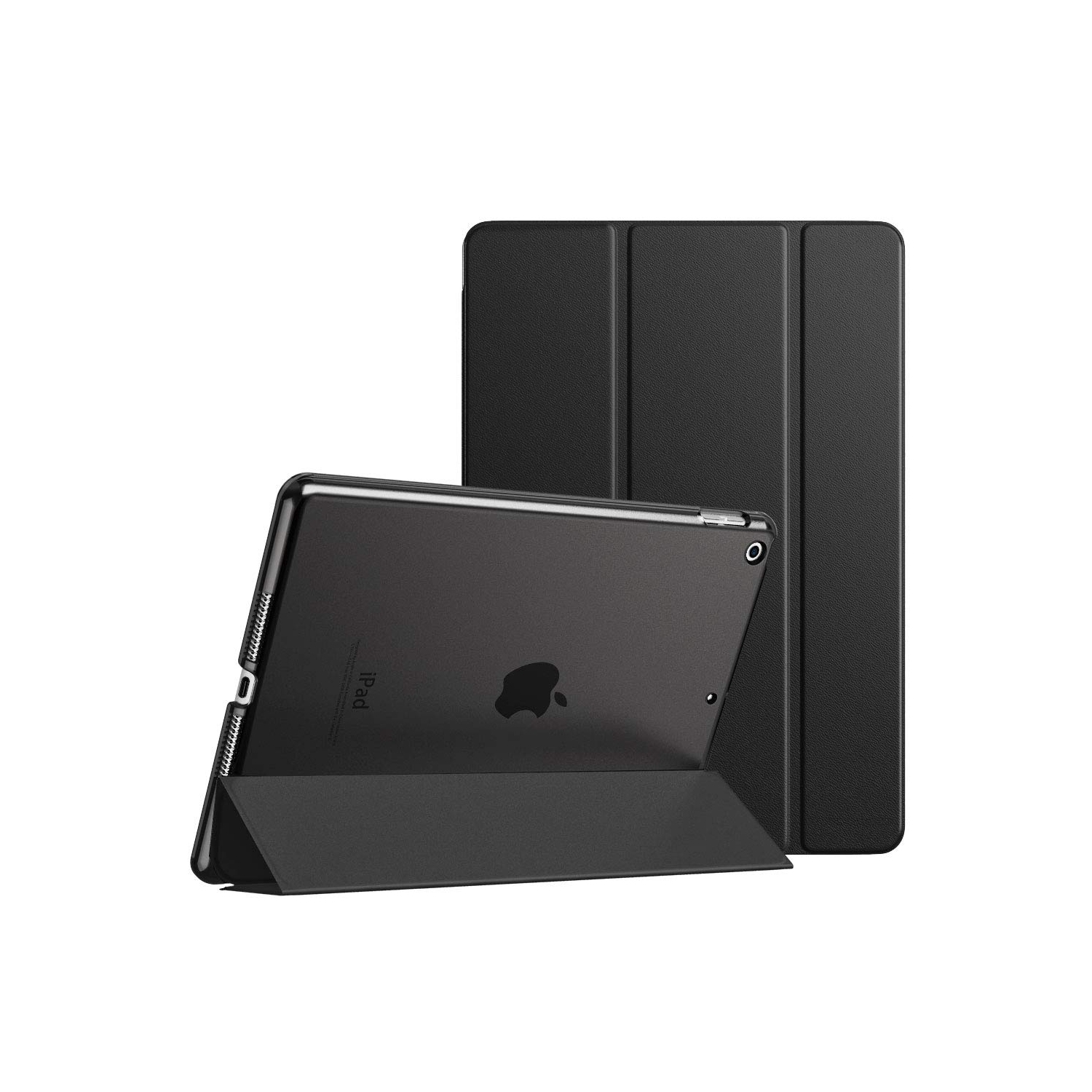 MoKo iPad 10.2 Case for iPad 9th Generation 2021/ iPad 8th Generation 2020/ iPad 7th Generation 2019, Slim Stand Hard Back S