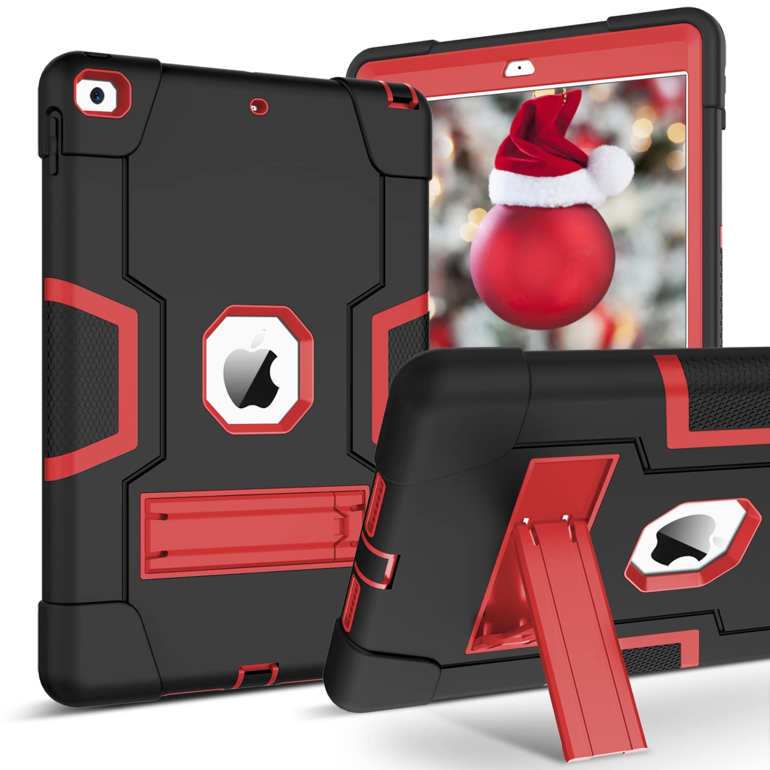 GUAGUA iPad 9th Generation 10.2 Case 2021, iPad 8th/7th Generation Case iPad 10.2 Case 2020/2019 Kickstand Heavy Duty Cover