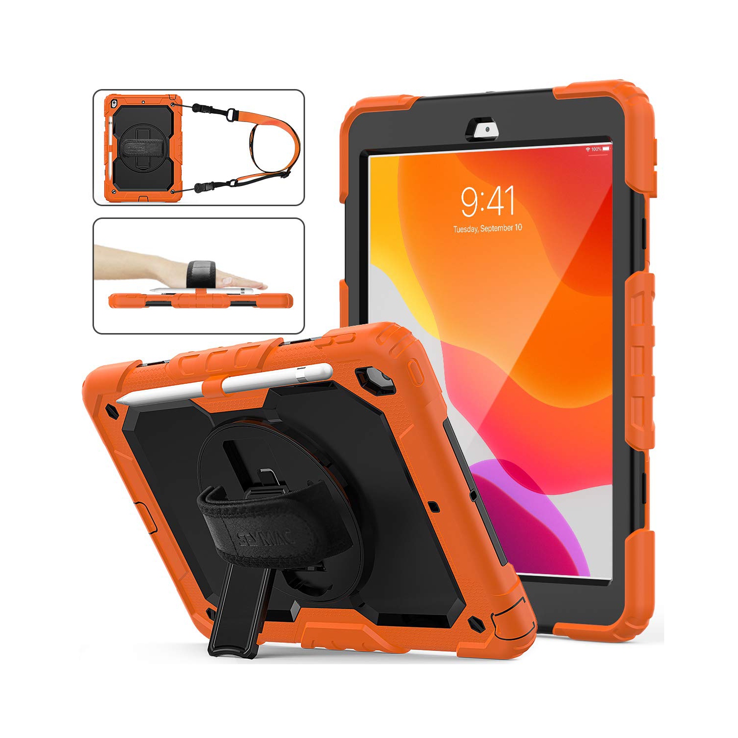 SEYAC Stock Case For IPad 10th Generation 10.9 Inch 2022 With Screen Protector Pencil Holder - View #7