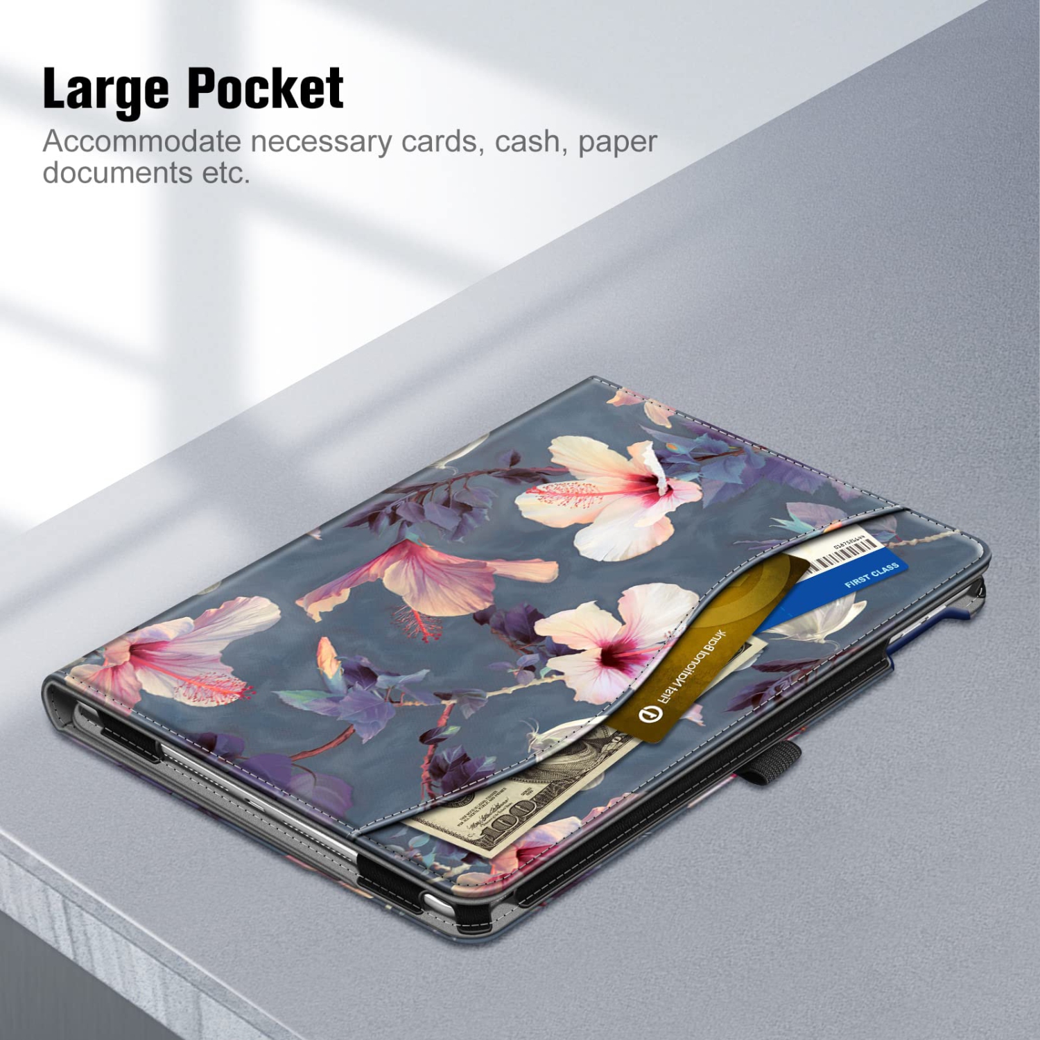 Fintie Case for iPad 9th / 8th / 7th Generation 10.2 Inch - Corner Protection Multi-Angle Viewing Stand C