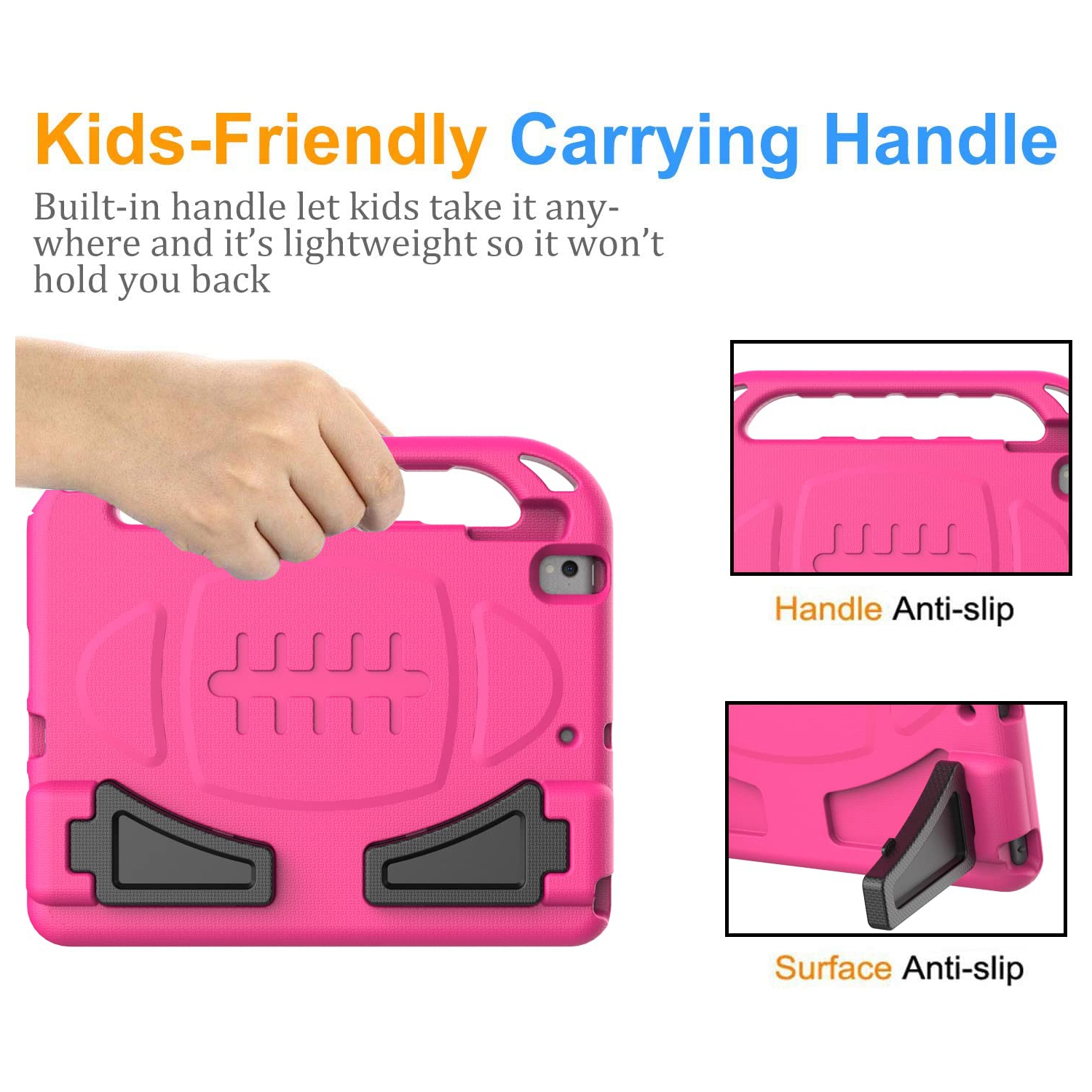 BMOUO Kids Case for New iPad 10.2 2021/2020/2019-iPad 9th/8th/7th Generation Case with Built-in Screen Protector,Shockproof