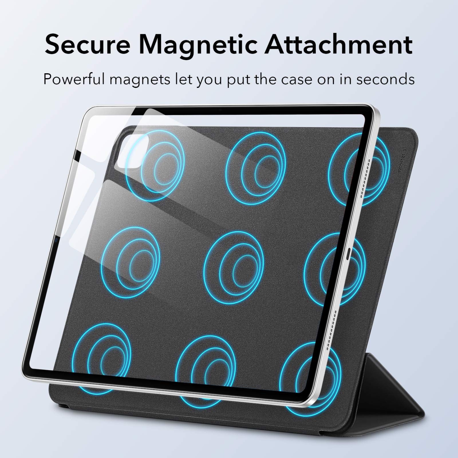 ESR Rebound Magnetic Smart Case for iPad Pro 12.9" 2021 5th / 2020 4th Generation, Convenient Magnetic Attachment Supports