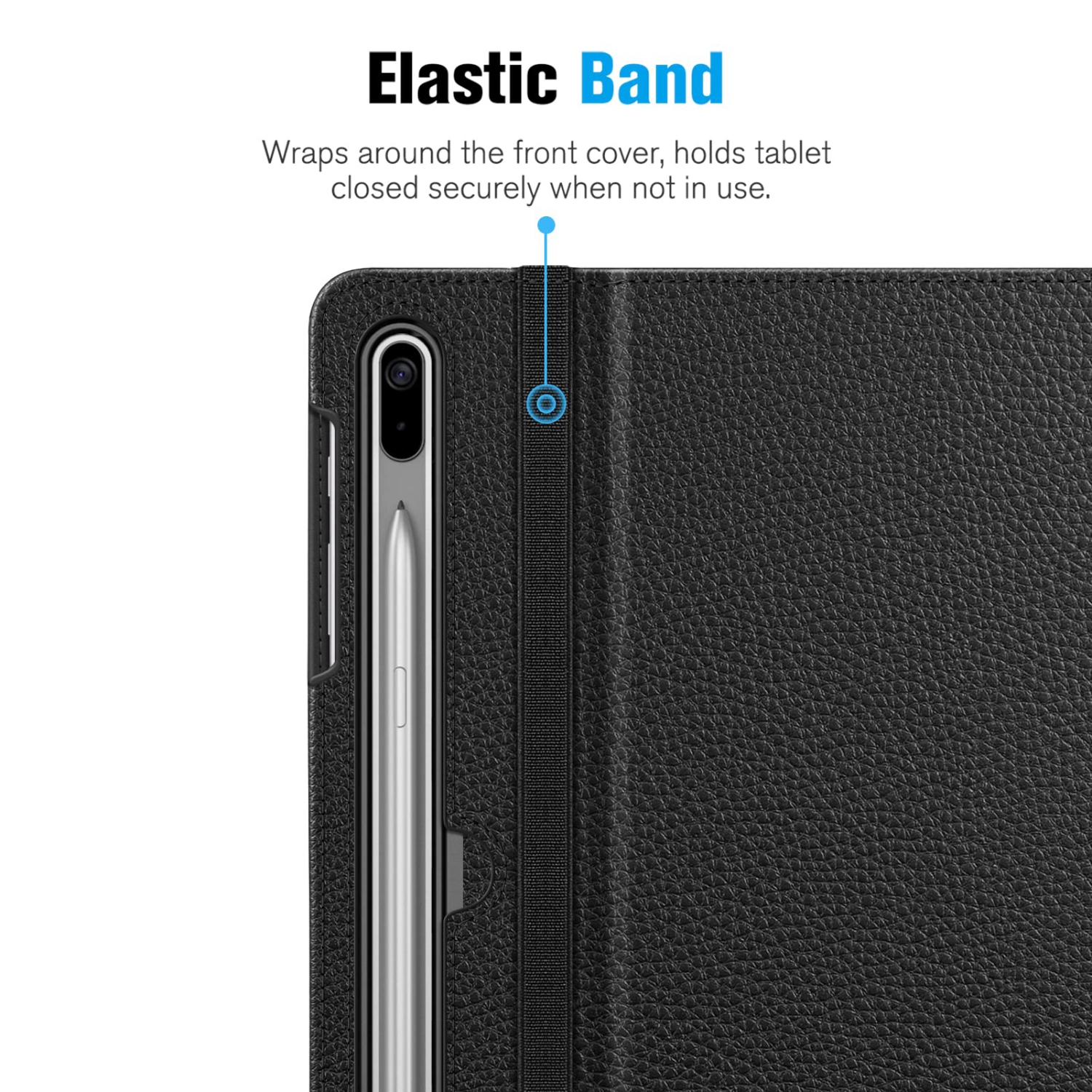 Fintie Case for Samsung Galaxy Tab S8 Plus 2022/S7 FE 2021/S7 Plus 2020 12.4 inch with S Pen Holder, Multi-Angle Viewing Cov