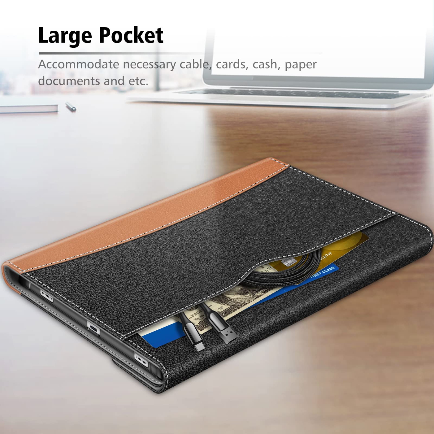 Fintie Case for Samsung Galaxy Tab S8 Plus 2022/S7 FE 2021/S7 Plus 2020 12.4 inch with S Pen Holder, Multiple Angle Portfoli