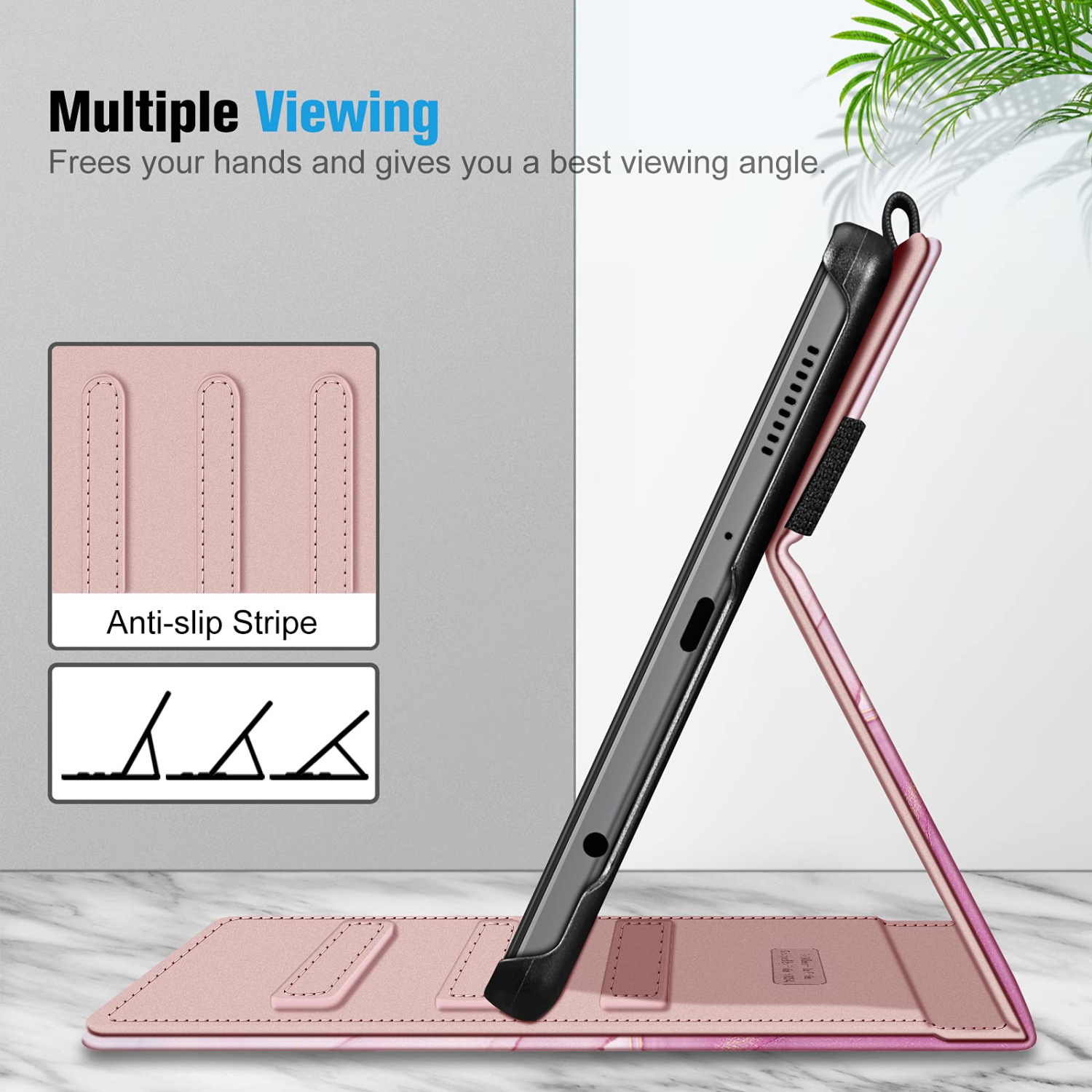 Fintie Case for Samsung Galaxy Tab A7 Lite 8.7 inch 2021 Model, Multi-Angle Viewing Smart Stand Back Cov