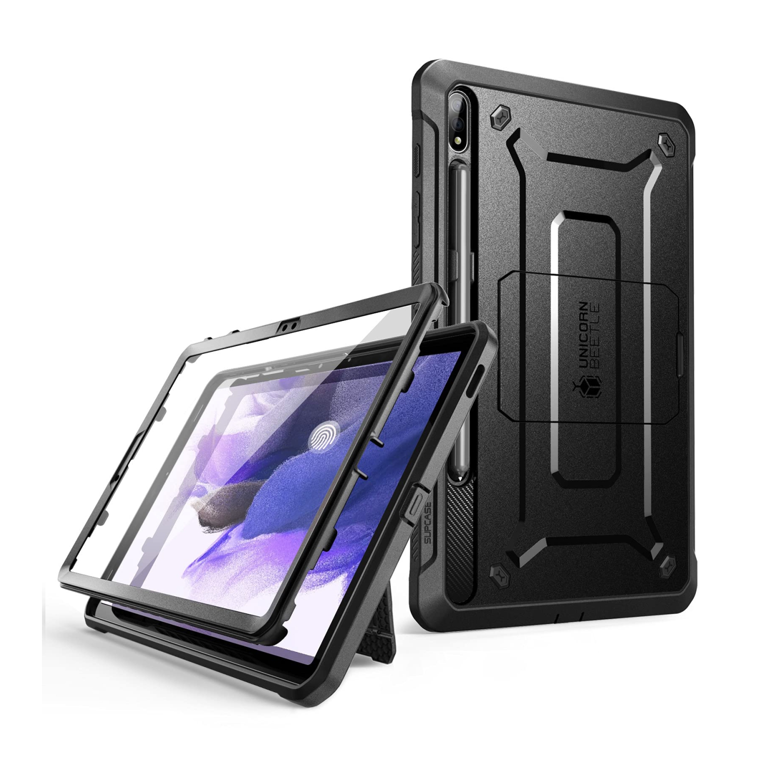 Unicorn Beetle Pro Series Case for Samsung Galaxy Tab S7 FE 12.4 Inch, Full-Body Rugged Heavy Duty Case with Built-in Screen Protector & S Pen Holder