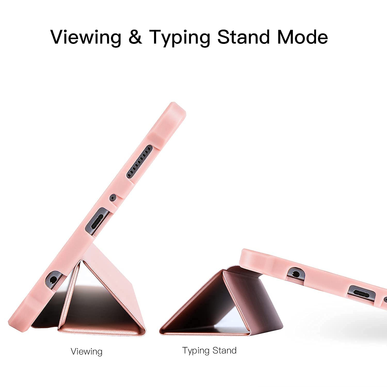 Étui Ztotop pour Galaxy Tab A7 Lite de 8.7 po 2021 de Samsung, étui mince à trois volets avec FUL