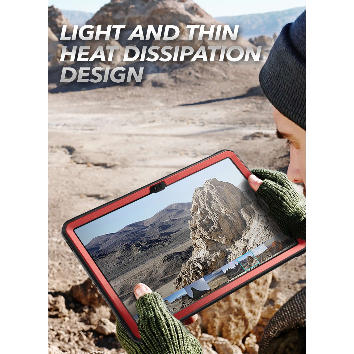 SUPCASE Unicorn Beetle Pro Series Case for Samsung Galaxy Tab S8 Ultra, with Built-in Screen Protector & S Pen Holder