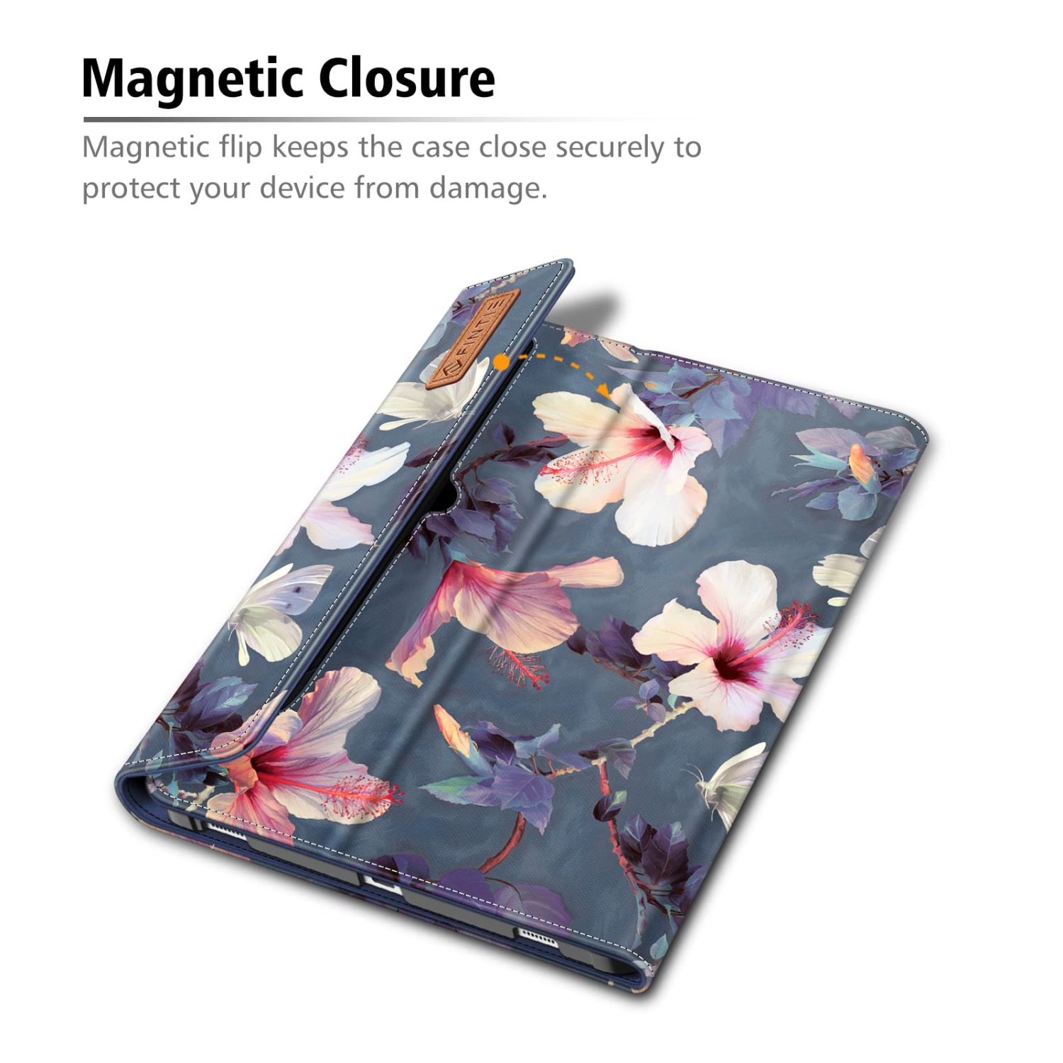 Fintie – Étui pour Samsung Galaxy Tab S8/Tab S7 de 11 po avec porte-stylet S intégré, multipl