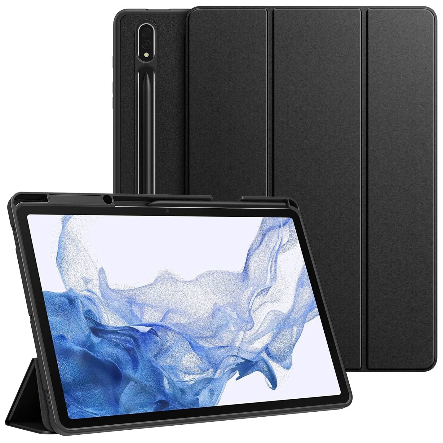 Dadanism Case for Samsung Galaxy Tab S8 Plus 12.4" 2022 / Galaxy Tab S7 FE 12.4" 2021 / Galaxy Tab S7+ 12.4" 2020, Flexible