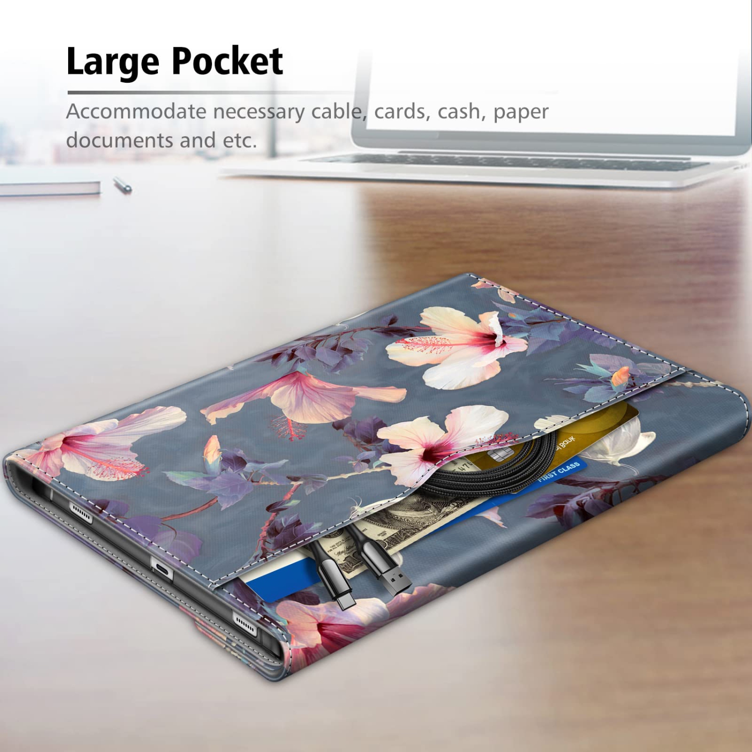 Fintie Case for Samsung Galaxy Tab S8 Plus 2022/S7 FE 2021/S7 Plus 2020 12.4 inch with S Pen Holder, Multiple Angle Portfoli