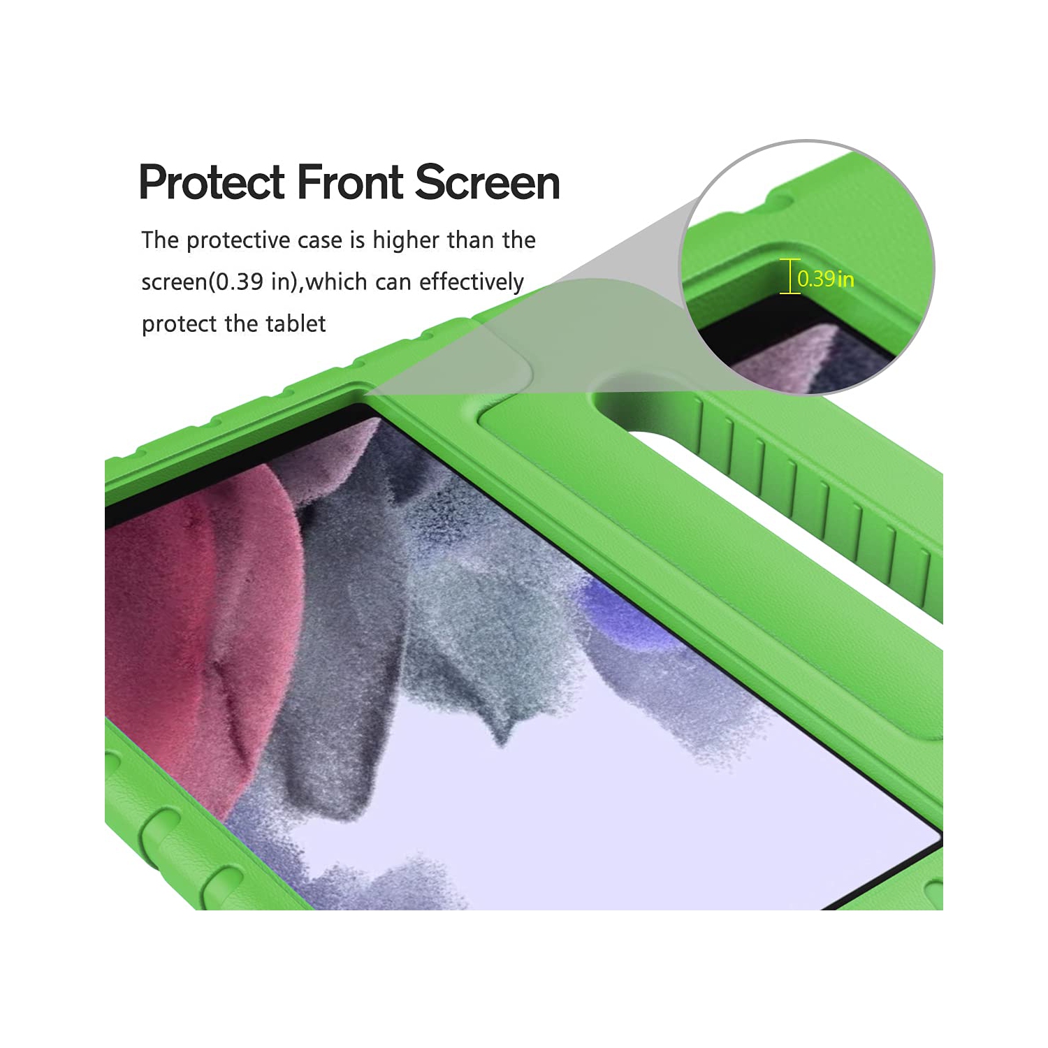 Étui pour enfants BMOUO pour Galaxy Tab A7 Lite de 8.7 po 2021 de Samsung, Étui pour Galaxy Tab A7 Lite, étui antichoc