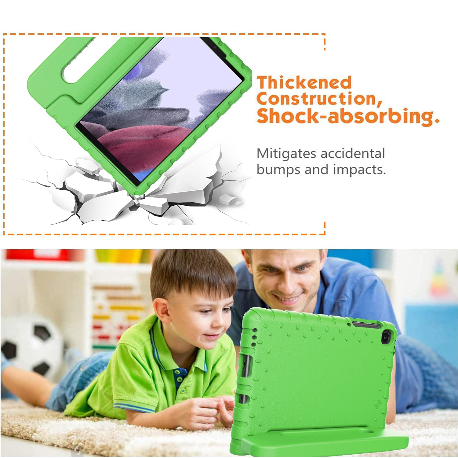 Étui pour enfants BMOUO pour Galaxy Tab A7 Lite de 8.7 po 2021 de Samsung, Étui pour Galaxy Tab A7 Lite, étui antichoc