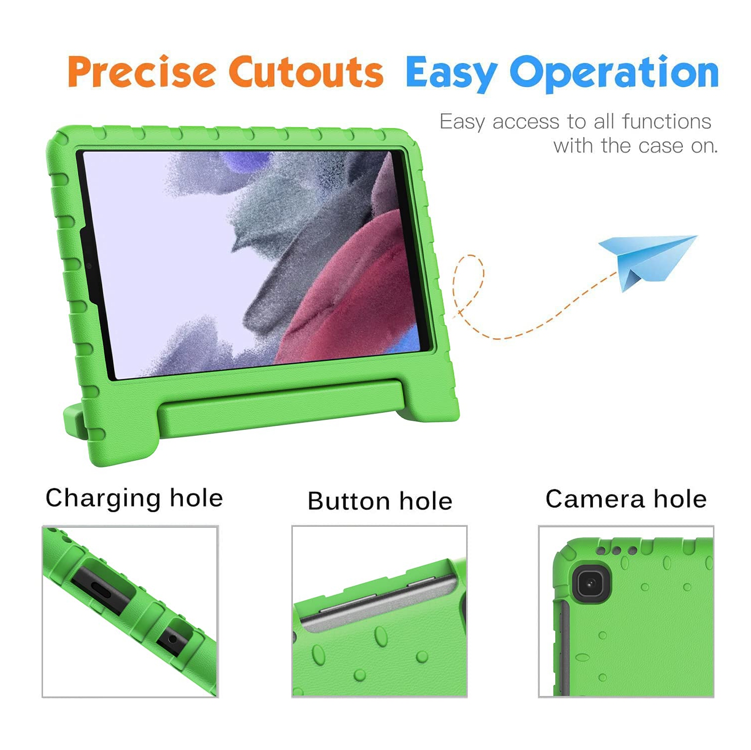 Étui pour enfants BMOUO pour Galaxy Tab A7 Lite de 8.7 po 2021 de Samsung, Étui pour Galaxy Tab A7 Lite, étui antichoc