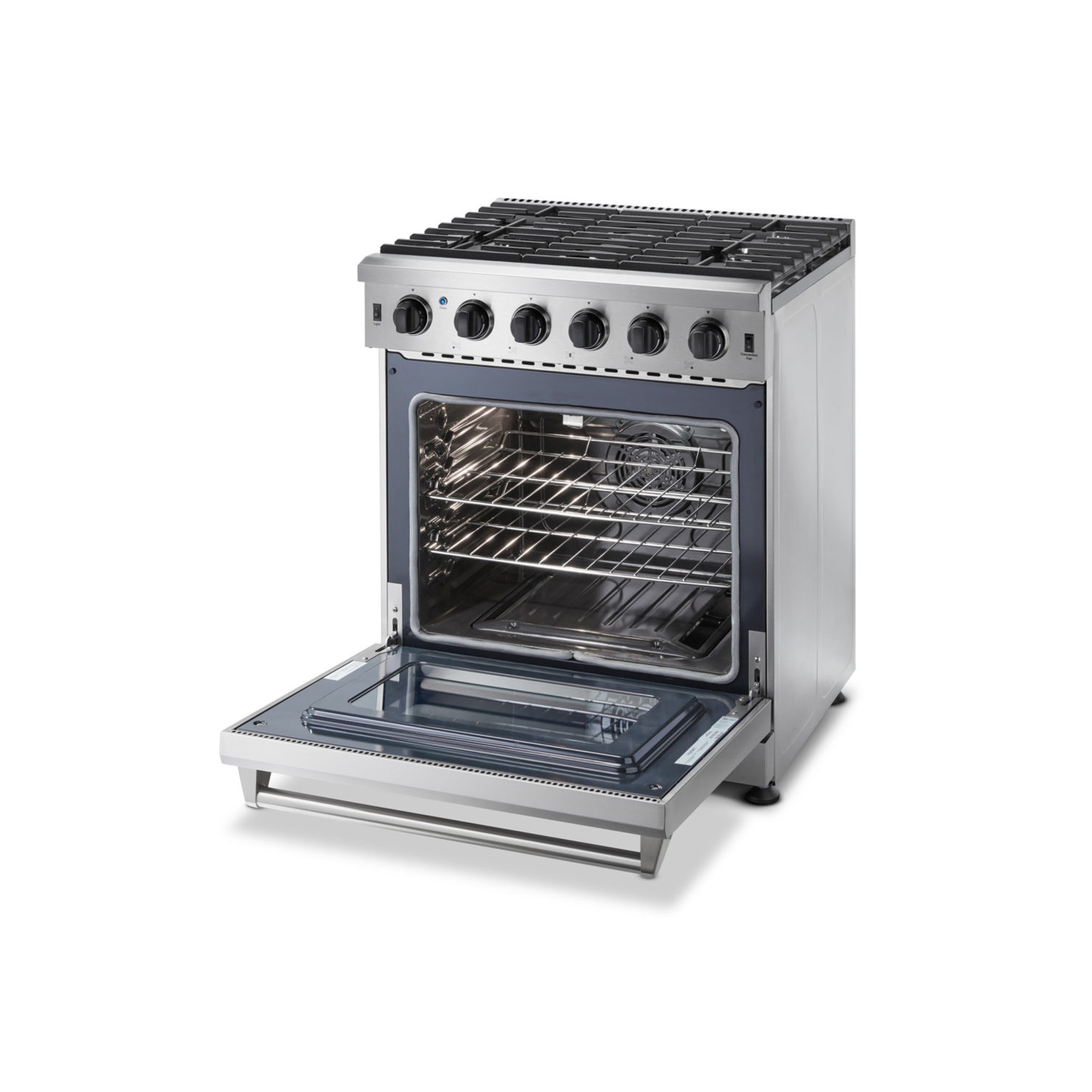 THOR Cuisinière à gaz de 30 po en acier inoxydable LRG3001U