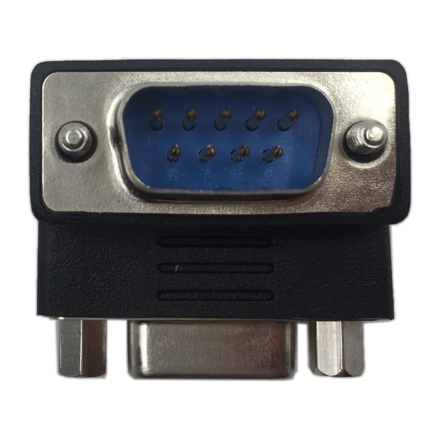 Coupleur adaptateur convertisseur câble rallonge mâle à femelle DB9 90 degrés 9