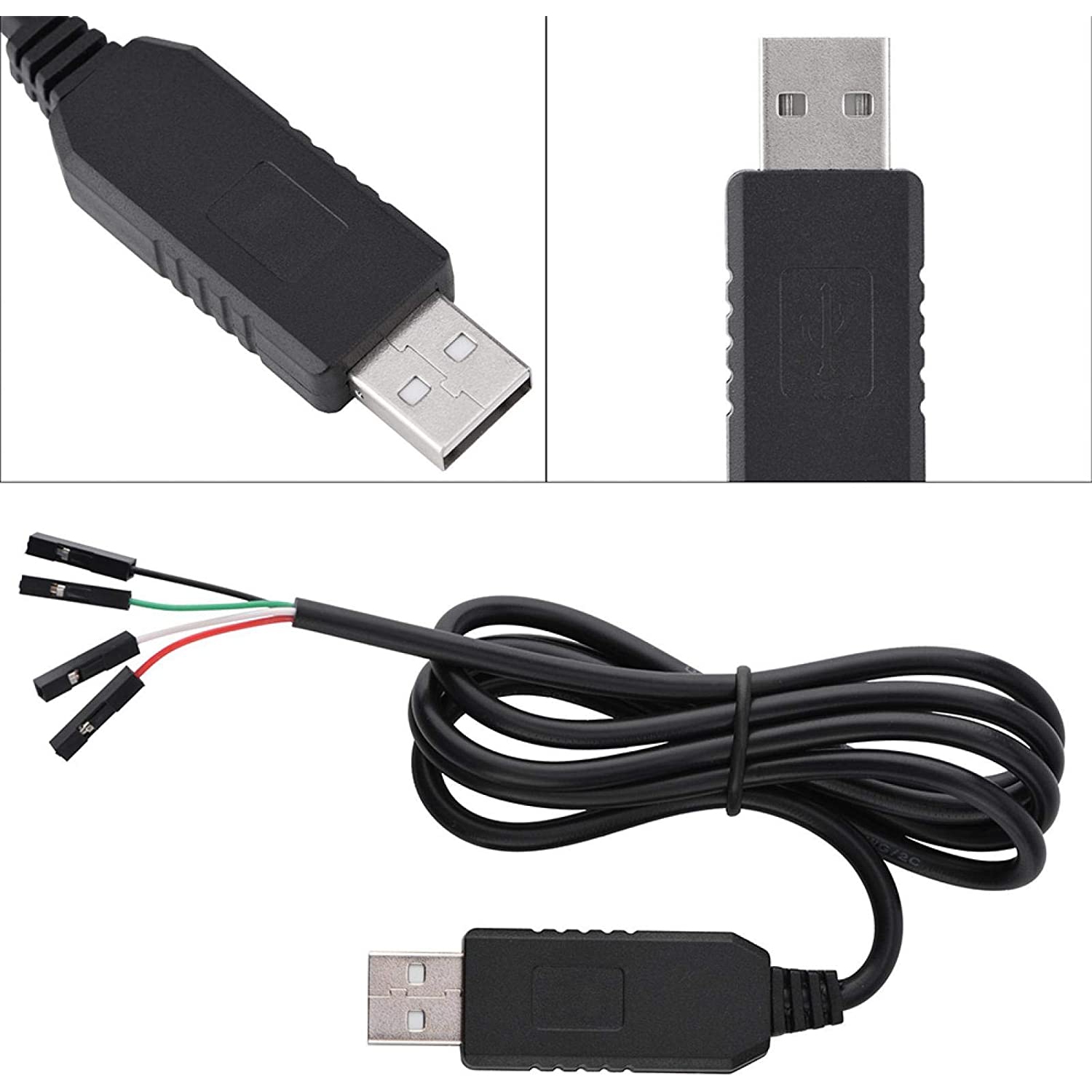 PL2303HX RS232 Upgraded Converter USB to COM/TTL Serial Adapter STC Download Cable Prolific Chip Win 10 8 7 XP