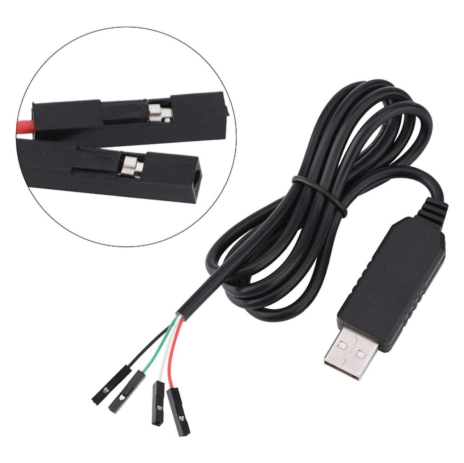 PL2303HX RS232 Upgraded Converter USB to COM/TTL Serial Adapter STC Download Cable Prolific Chip Win 10 8 7 XP