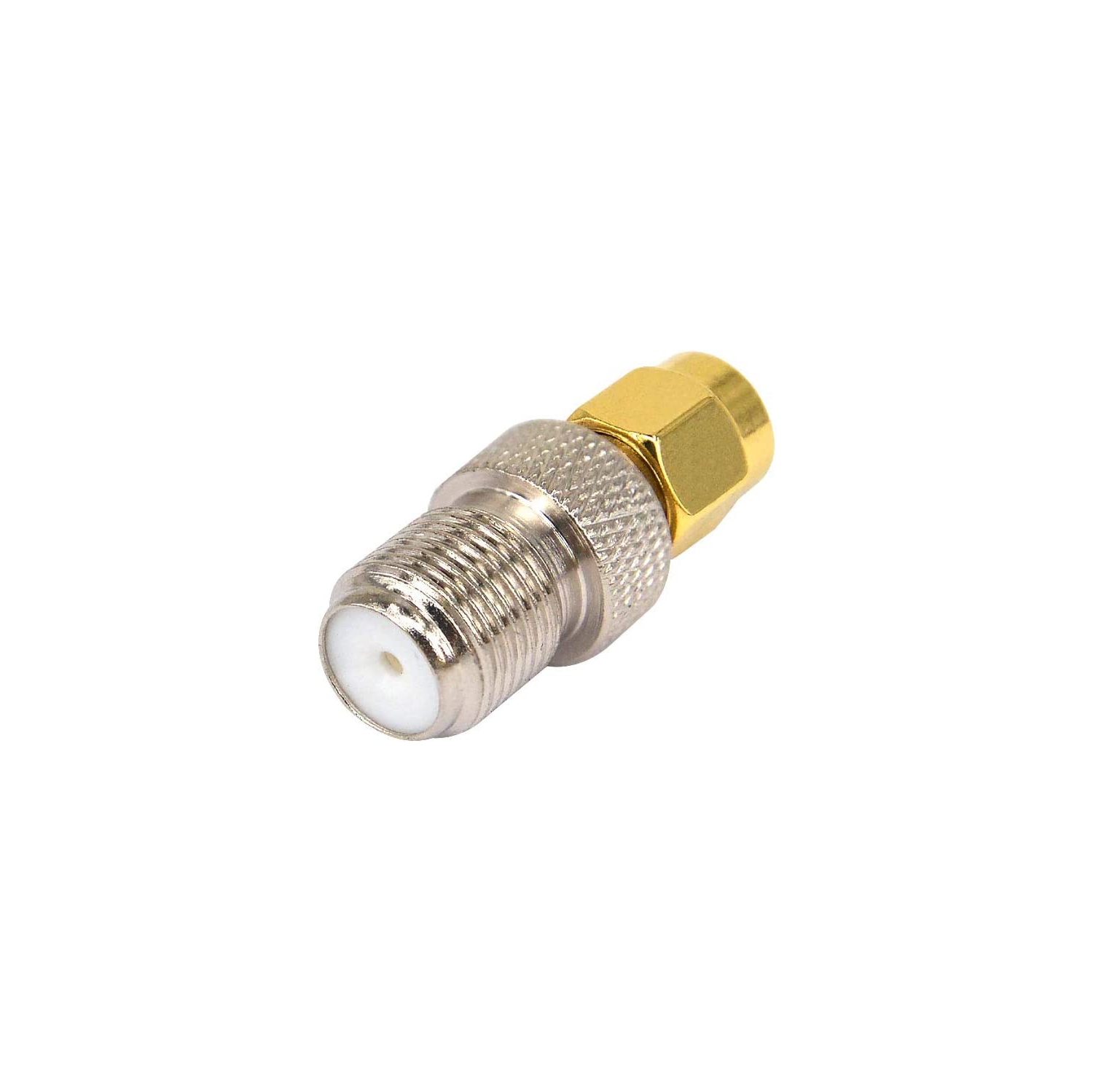 Connecteur de câble coaxial SMA à F Adaptateur coaxial SMA connecteur SMA mâle à femelle pour périphériques d’antenne LAN/LMR sans fil/Câble coaxial
