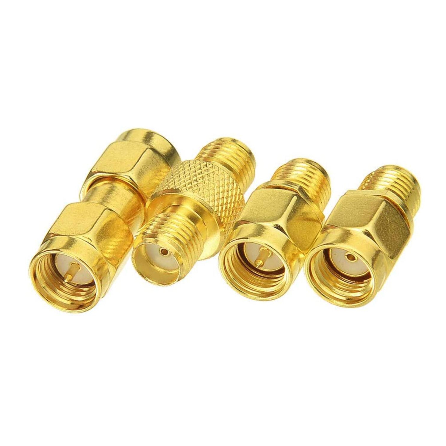 SMA Female/Male to RP-SMA Female/Male RF Coaxial Coax Adapter Connector Kit