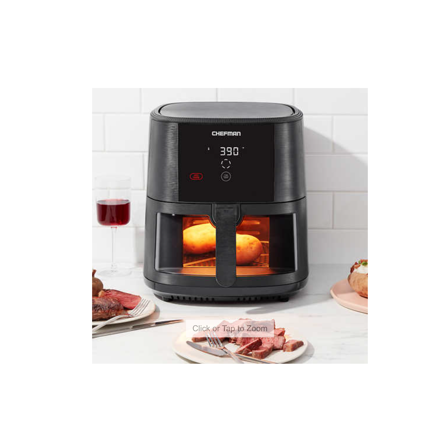 Chefman TurboFry Touch 7.57 L Digital Air Fryer - RJ38-SQPF-8TW