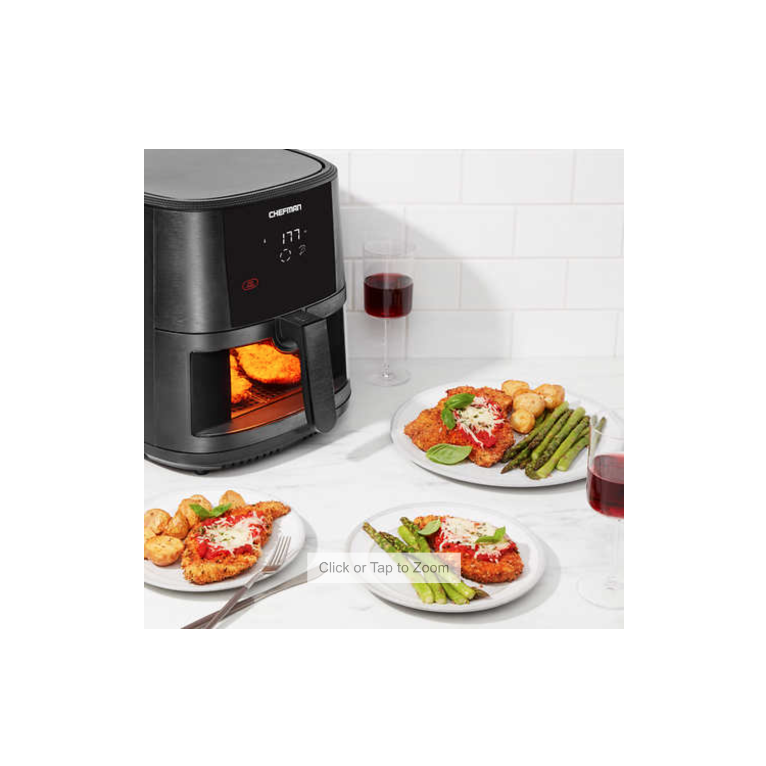 Chefman TurboFry Touch 7.57 L Digital Air Fryer - RJ38-SQPF-8TW