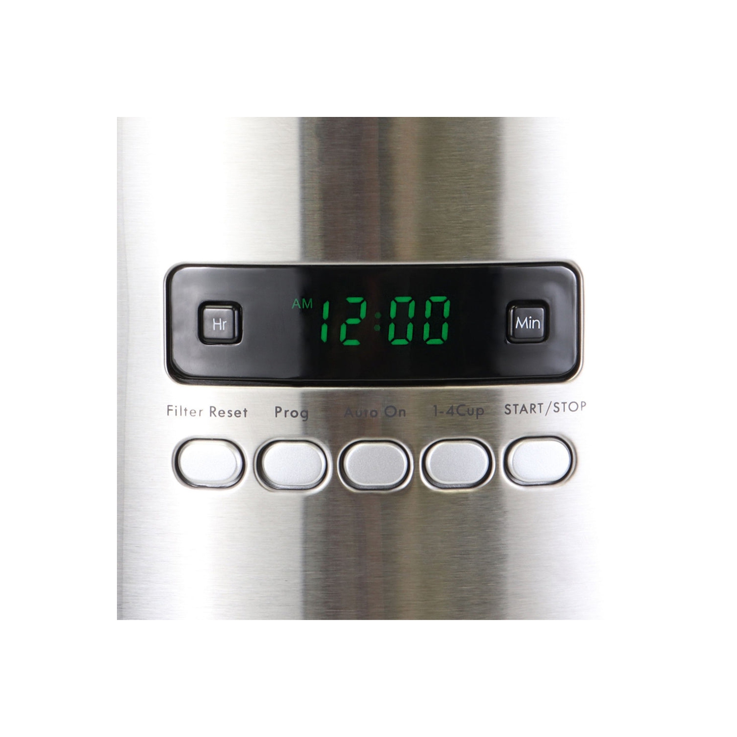 Kenmore Aroma Control 12-Cup Programmable Coffee Maker, White and Stainless Steel, Reusable Filter.