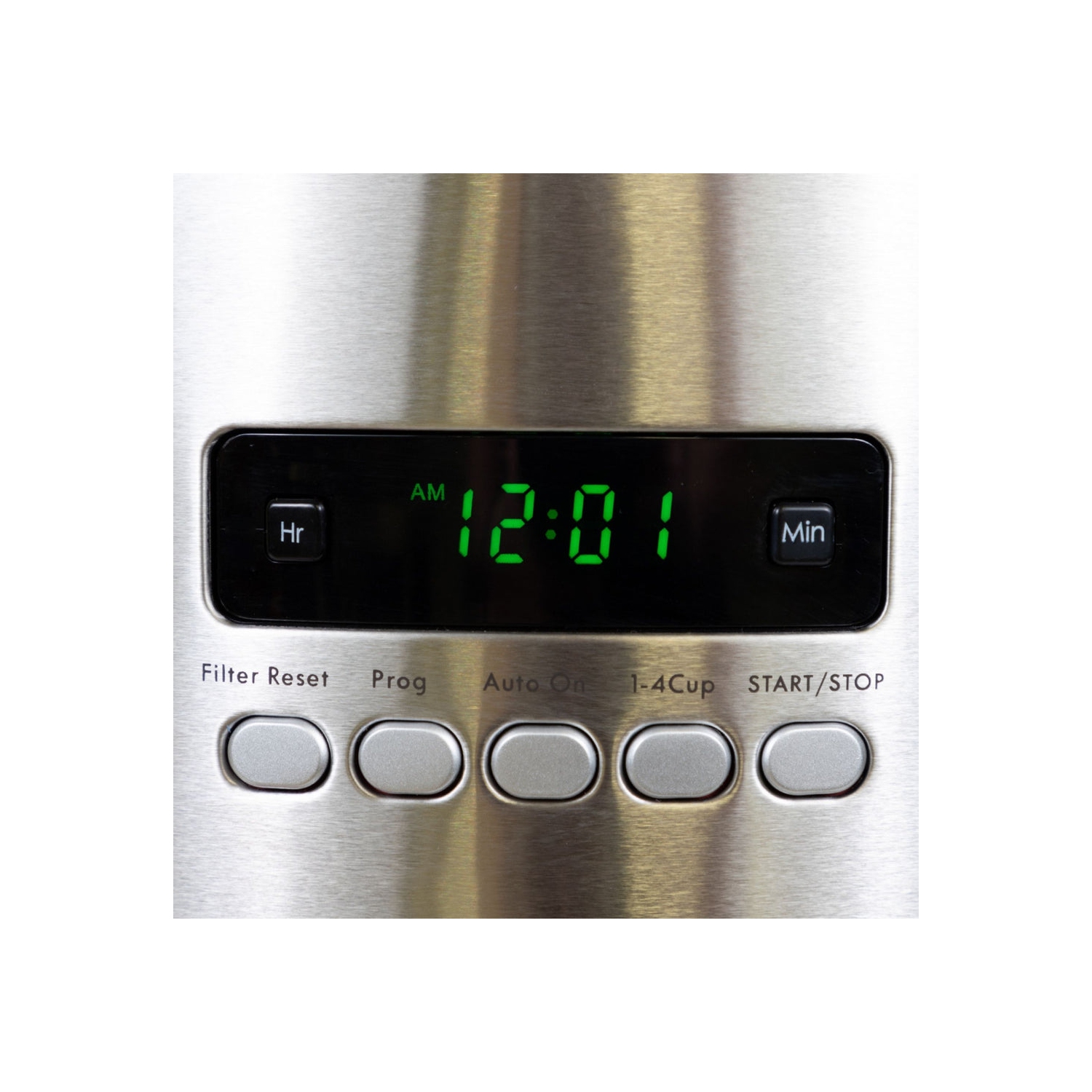 Machine à café programmable de 12 tasses Aroma Control de Kenmore - Rouge et acier inoxydable, Filtre réutilisable