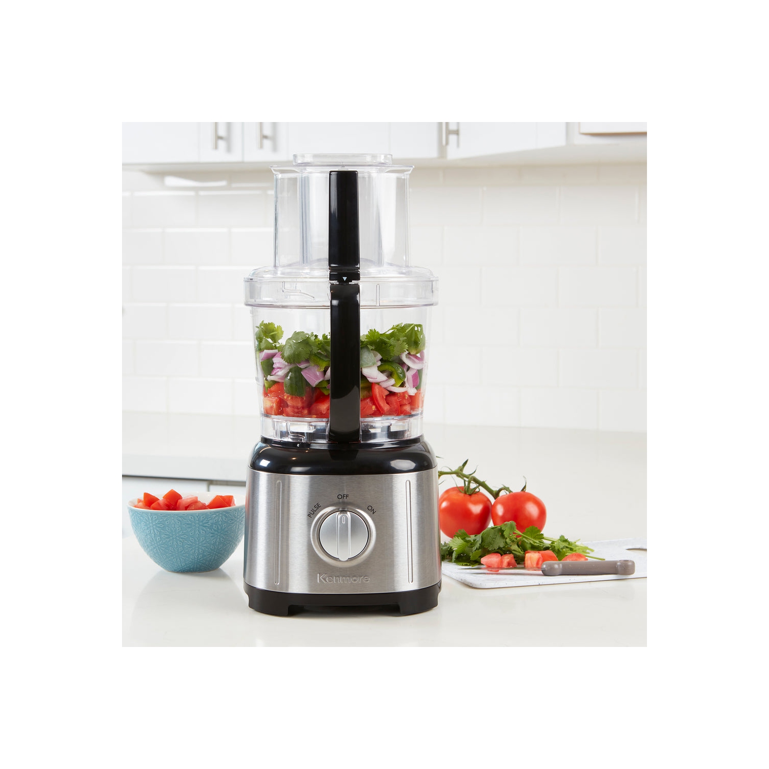 Kenmore Food Processor and Vegetable Chopper, Black