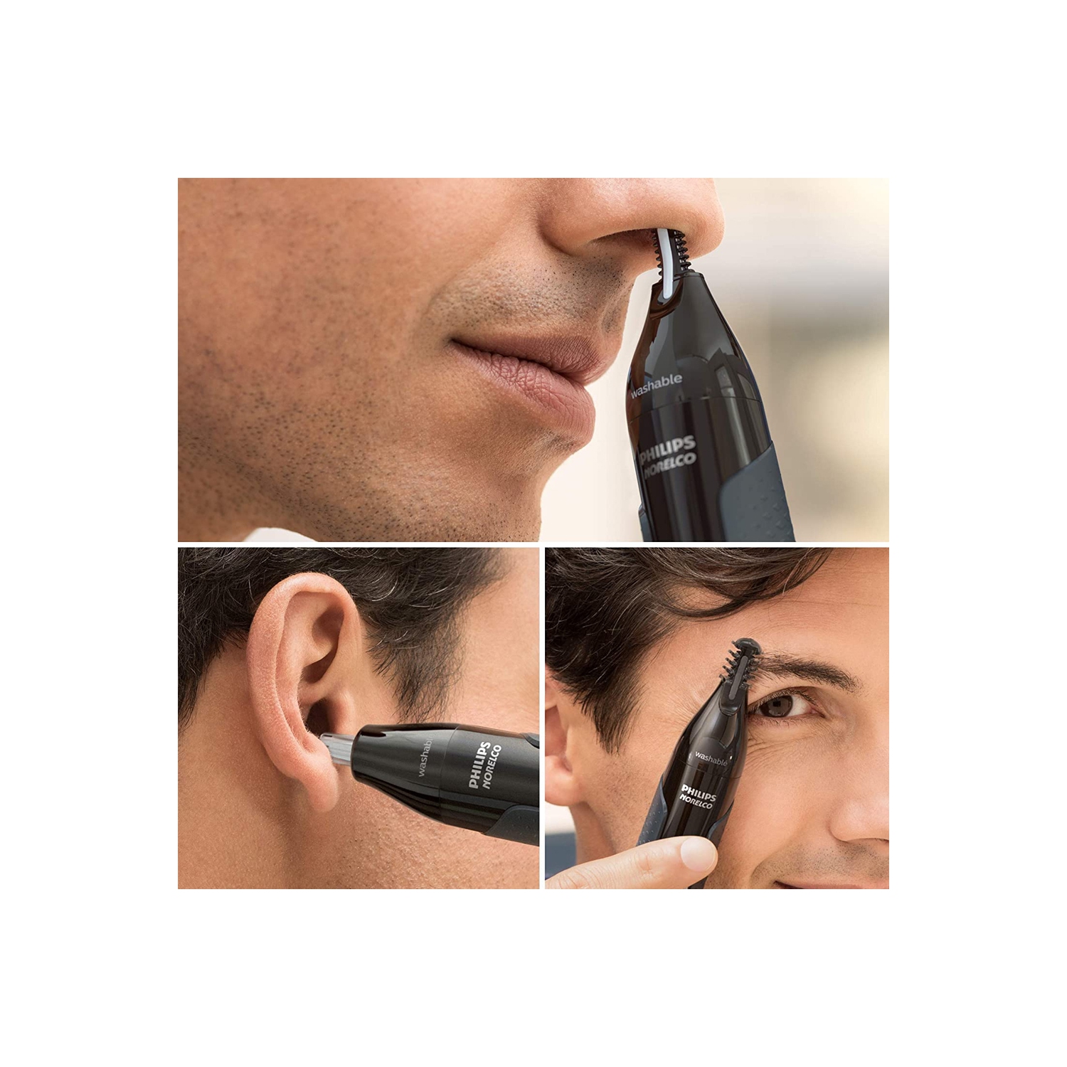 Philips Norelco Nosetrimmer 3000 For Nose, Ears and Eyebrows NT3600/42