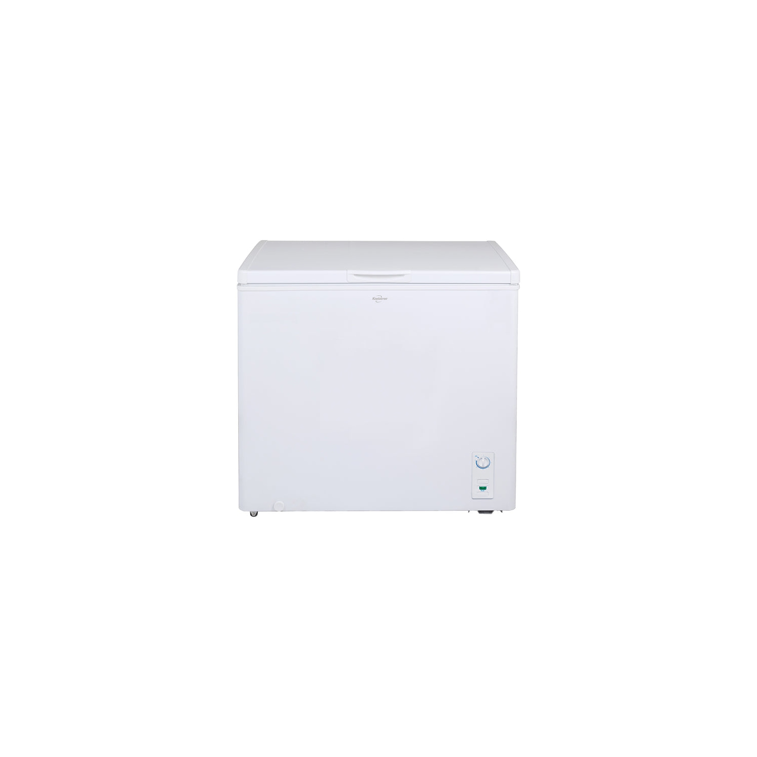 Koolatron Large Chest Freezer 7.0 cu ft, White, Energy-Efficient Manual Defrost, Flat Back