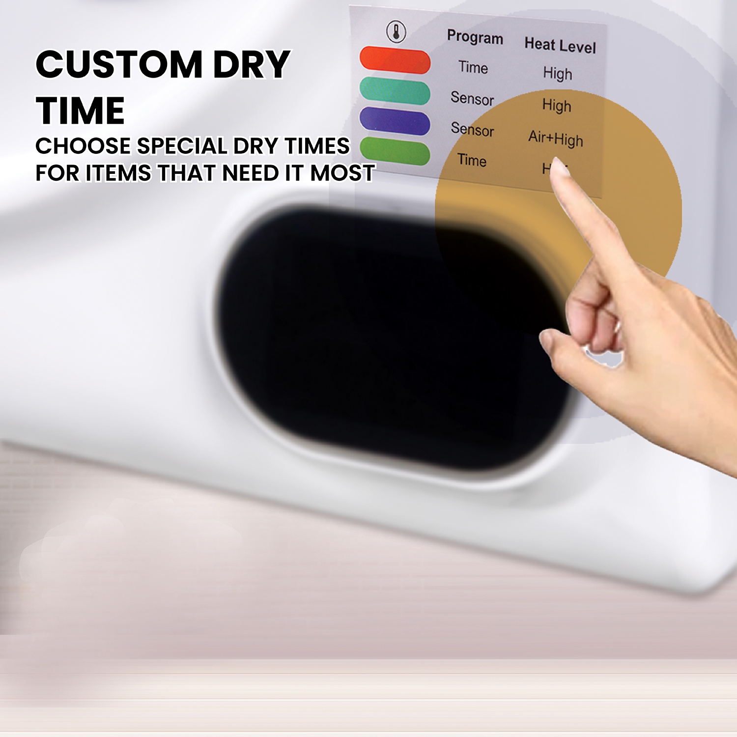 Equator Compact Vented Sensor Dryer 3.5cf/13lbs 110V Bottom control DIGITAL