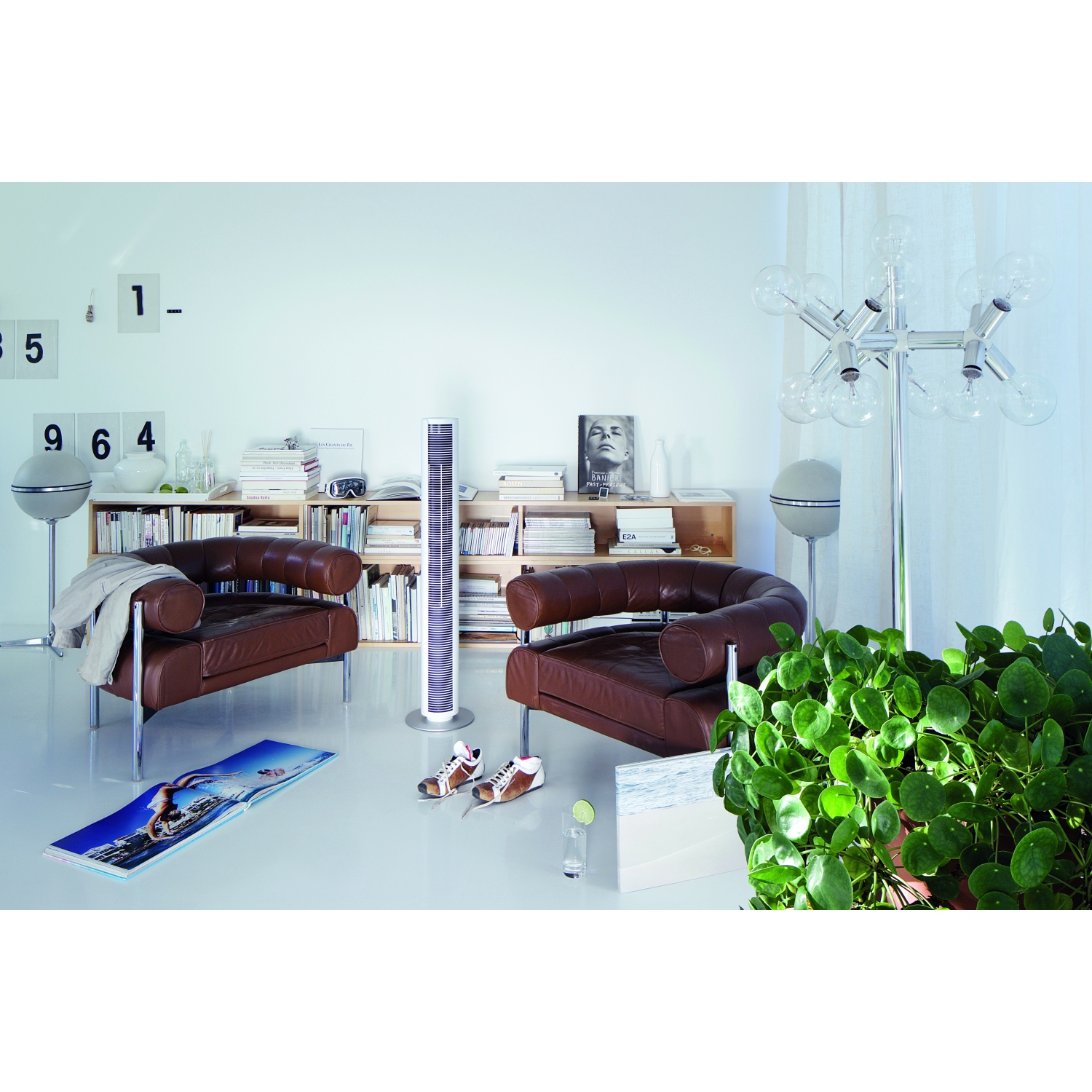 Stadler Form Peter The Powerful Tower Fan White