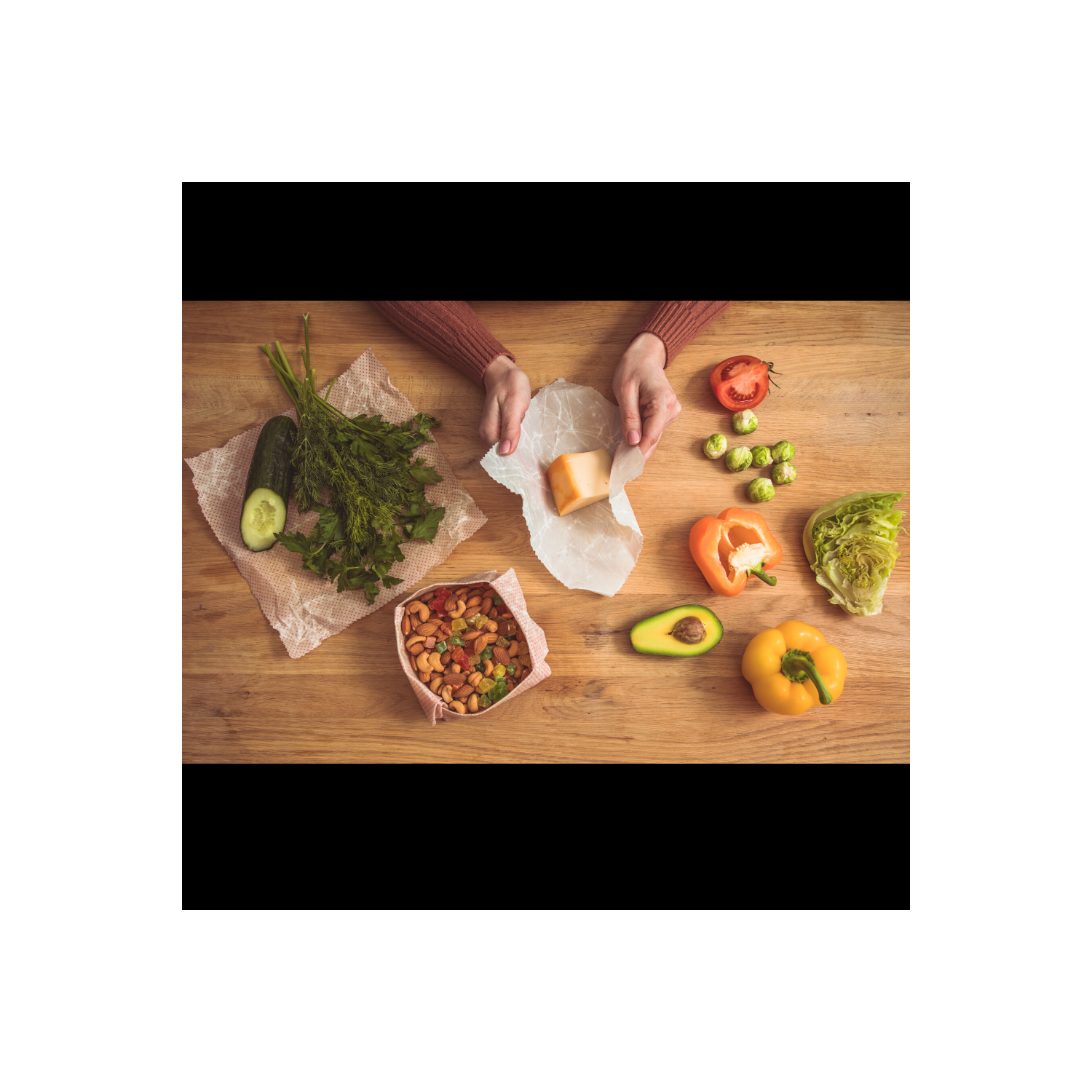 Fresh Wrap Beeswax Food Wrap 2 Pack