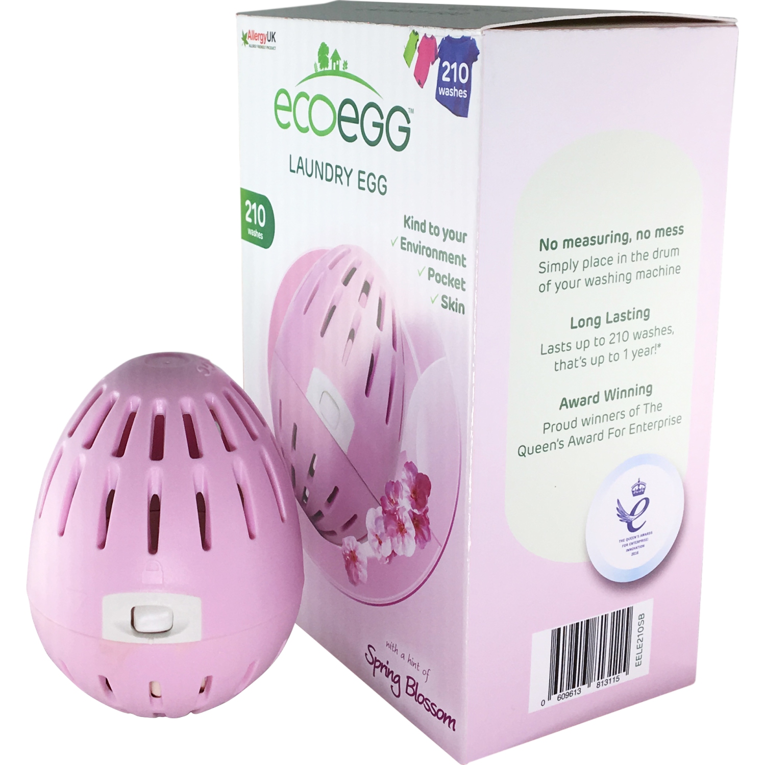 Ecoegg Laundry Egg 210 Washes Spring Blossom